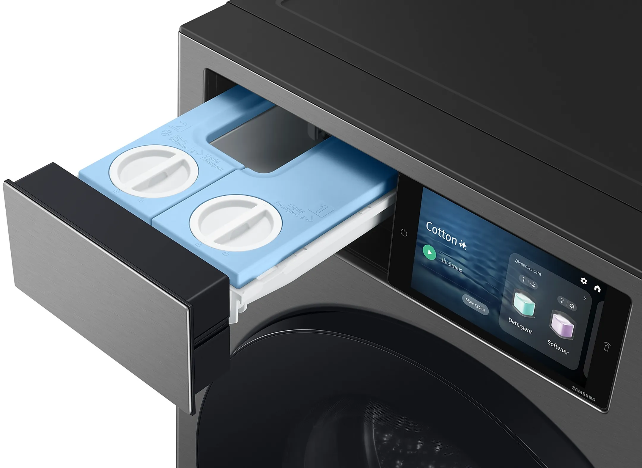 Samsung Washing machine Bespoke AI Serie 9000 WF90F09C4SU3 image