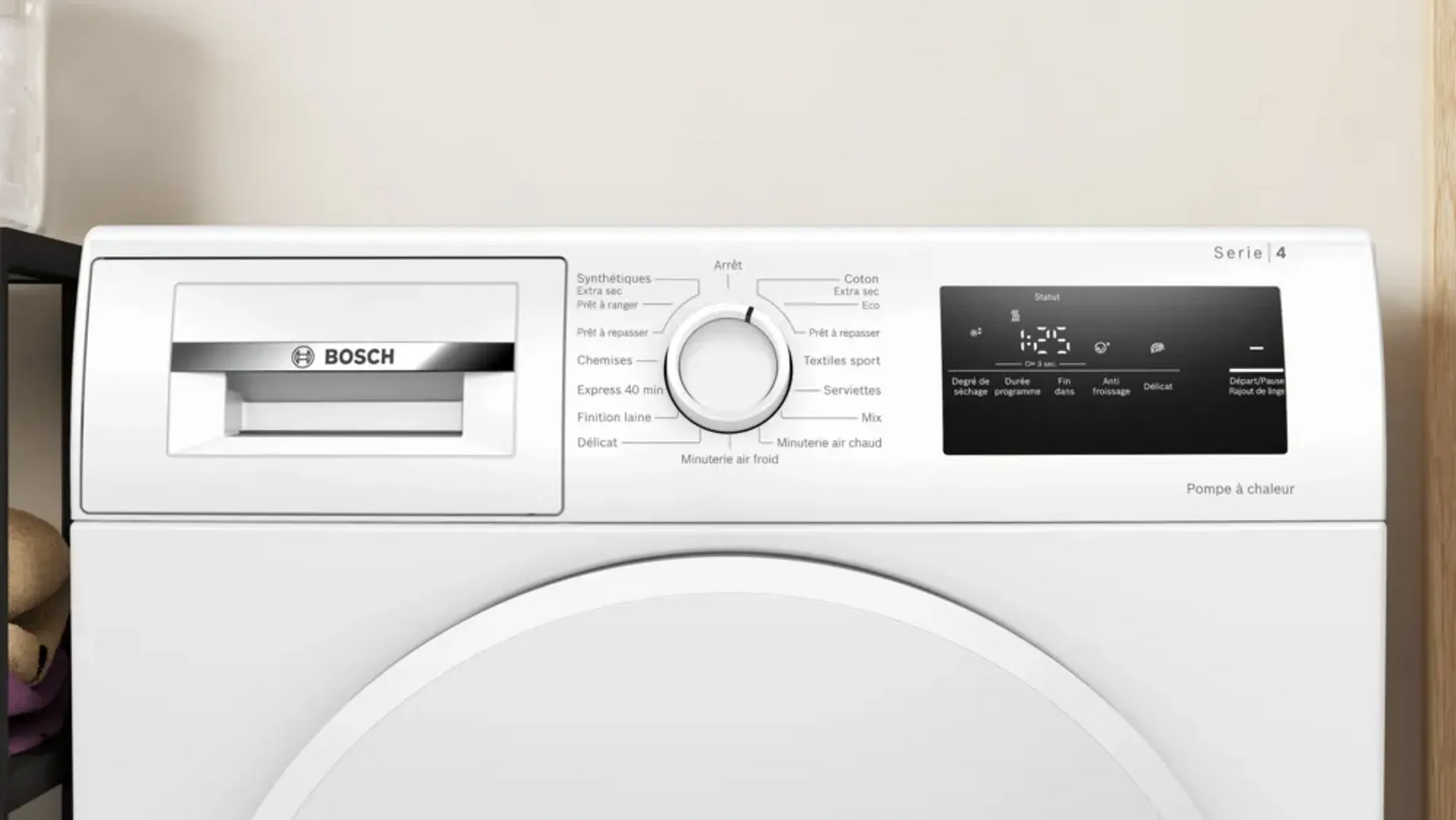 Heat pump dryer Serie 4 WTH8300DFR