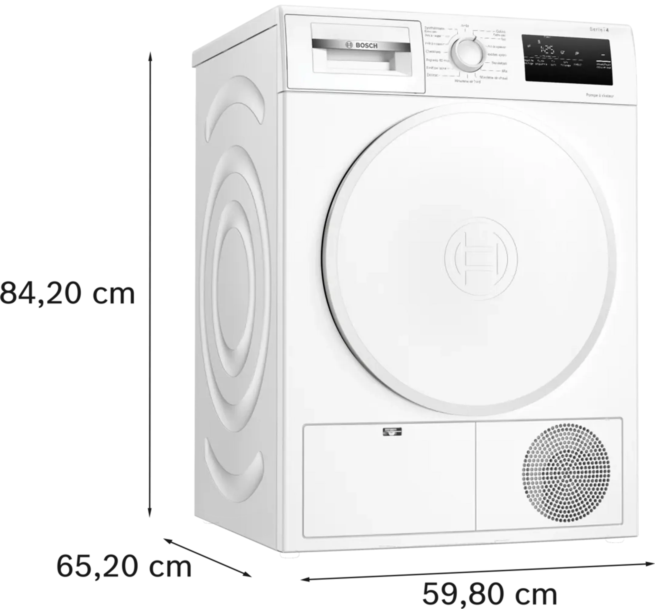 Heat pump dryer Serie 4 WTH8300DFR