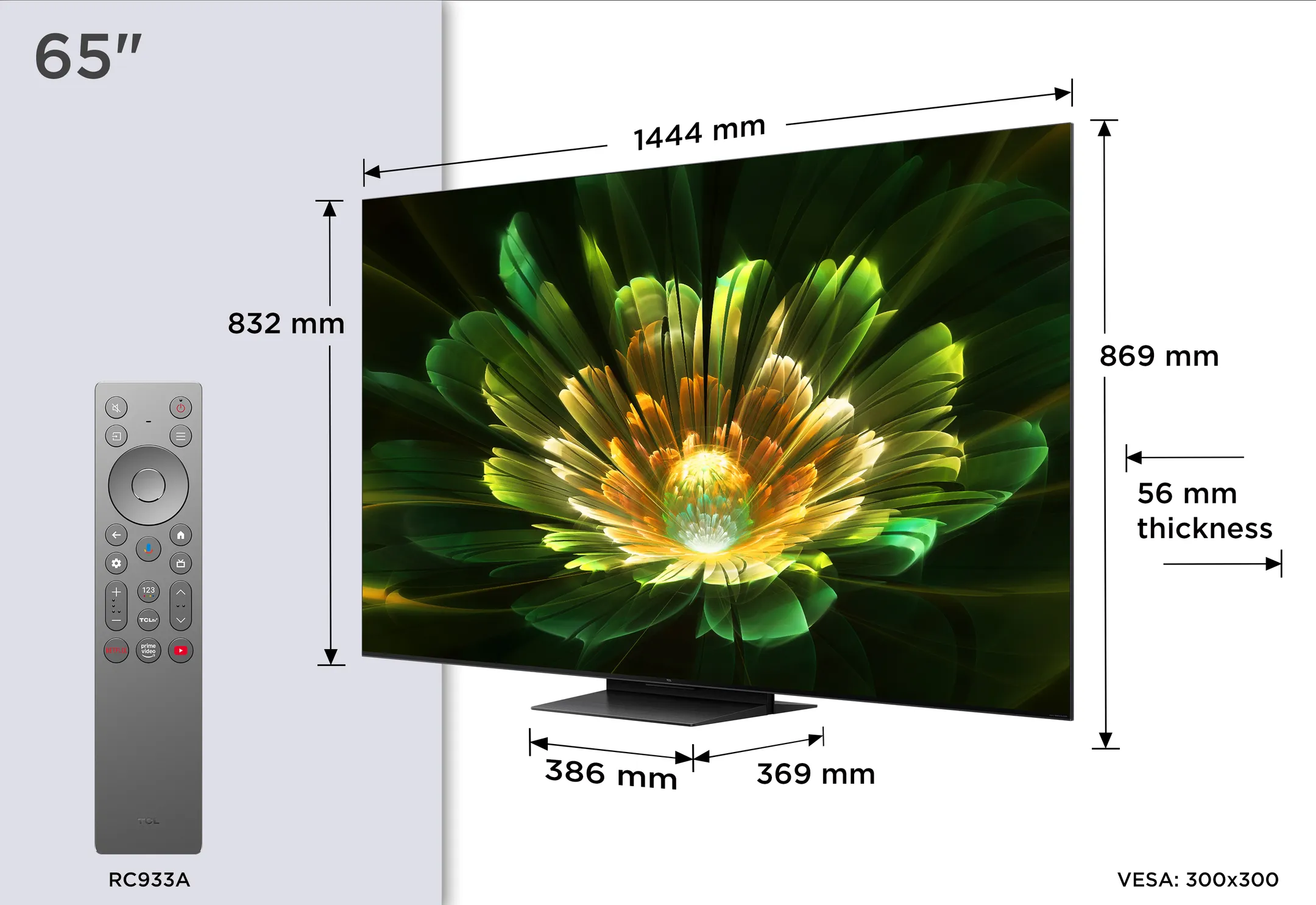 TCL TV 4K QD Mini-LED 65C79K - 65 inches image