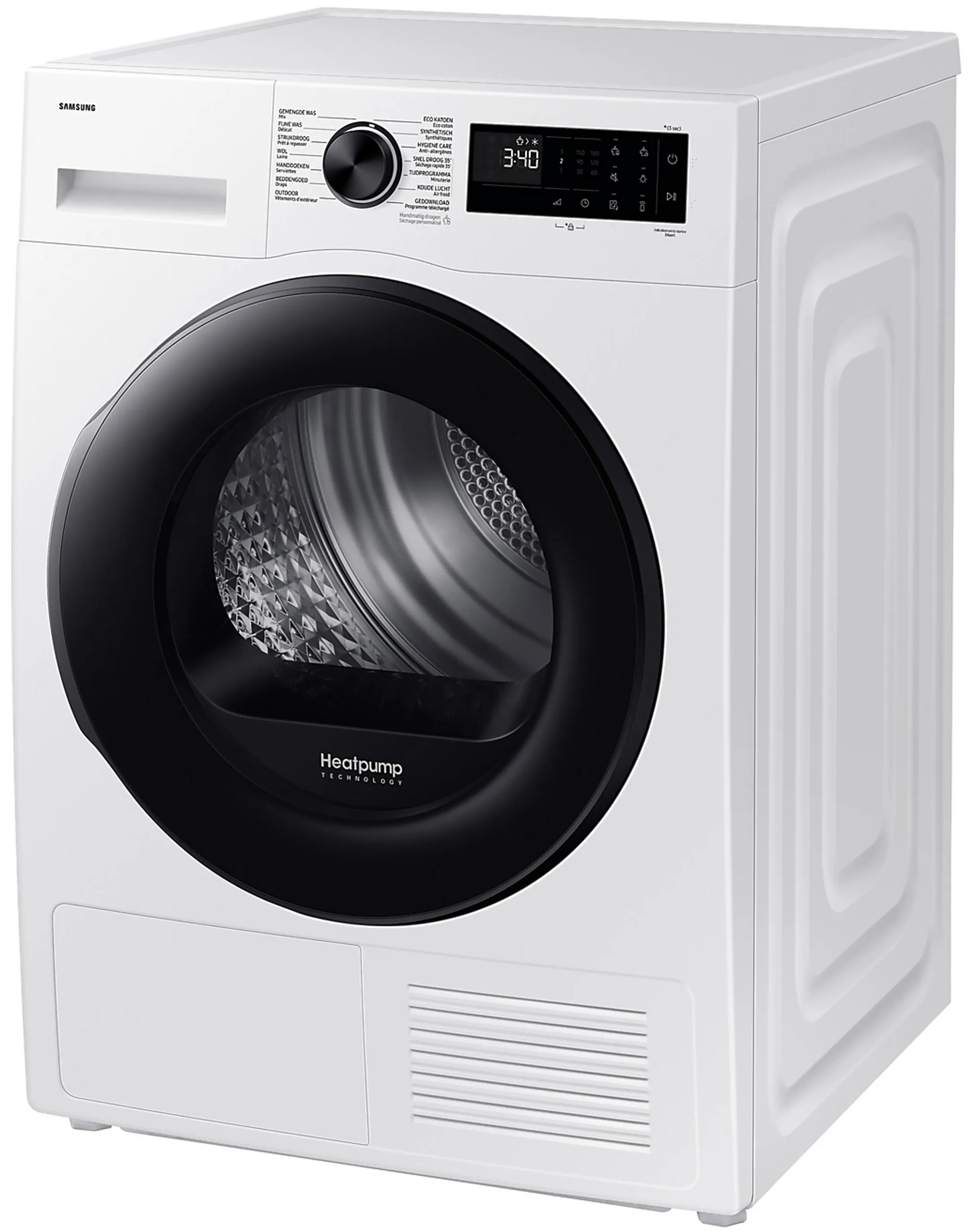 Samsung Heat pump dryer Serie 5000 Optimal Dry DV9UDG52A0AEEN image