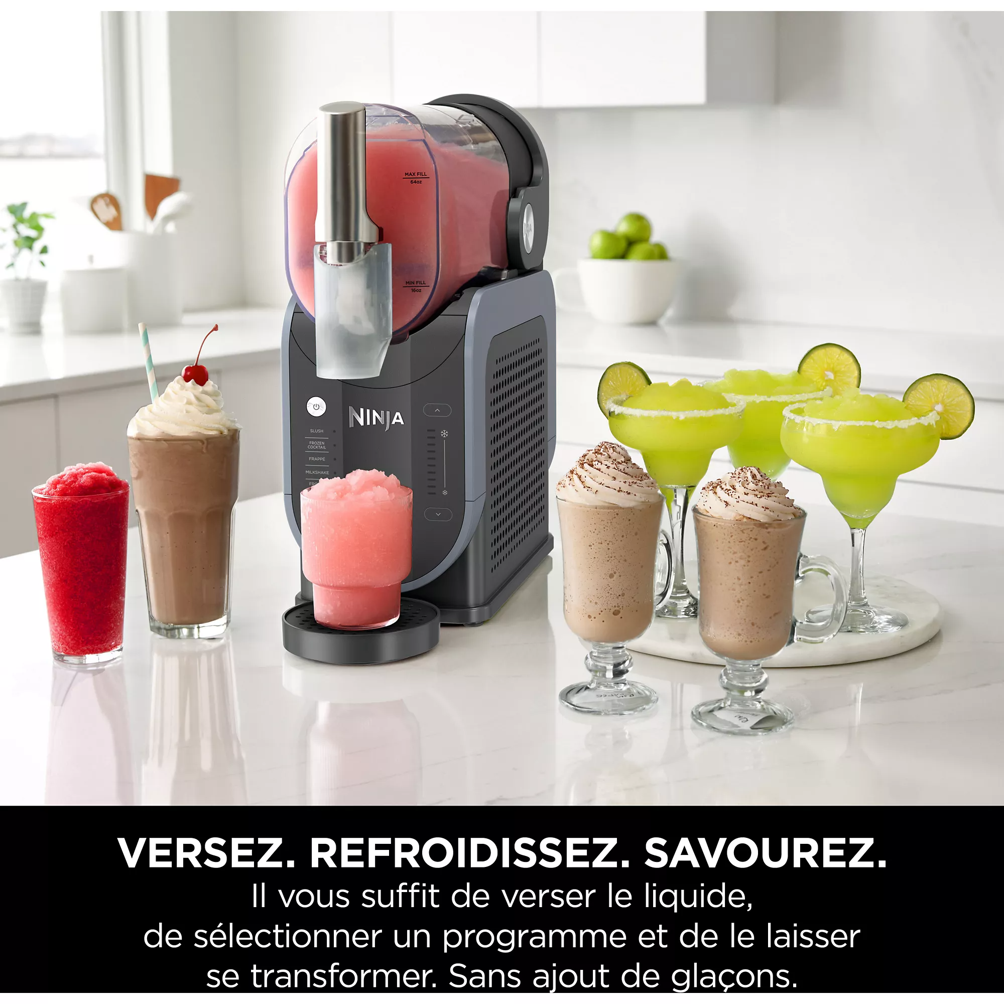 Housse De Protection Pour Machine à Granité Ninja SLUSHi FS301EU / FS299 - Imperméable, Anti-poussière - Avec Poches Pour Accessoires - 3