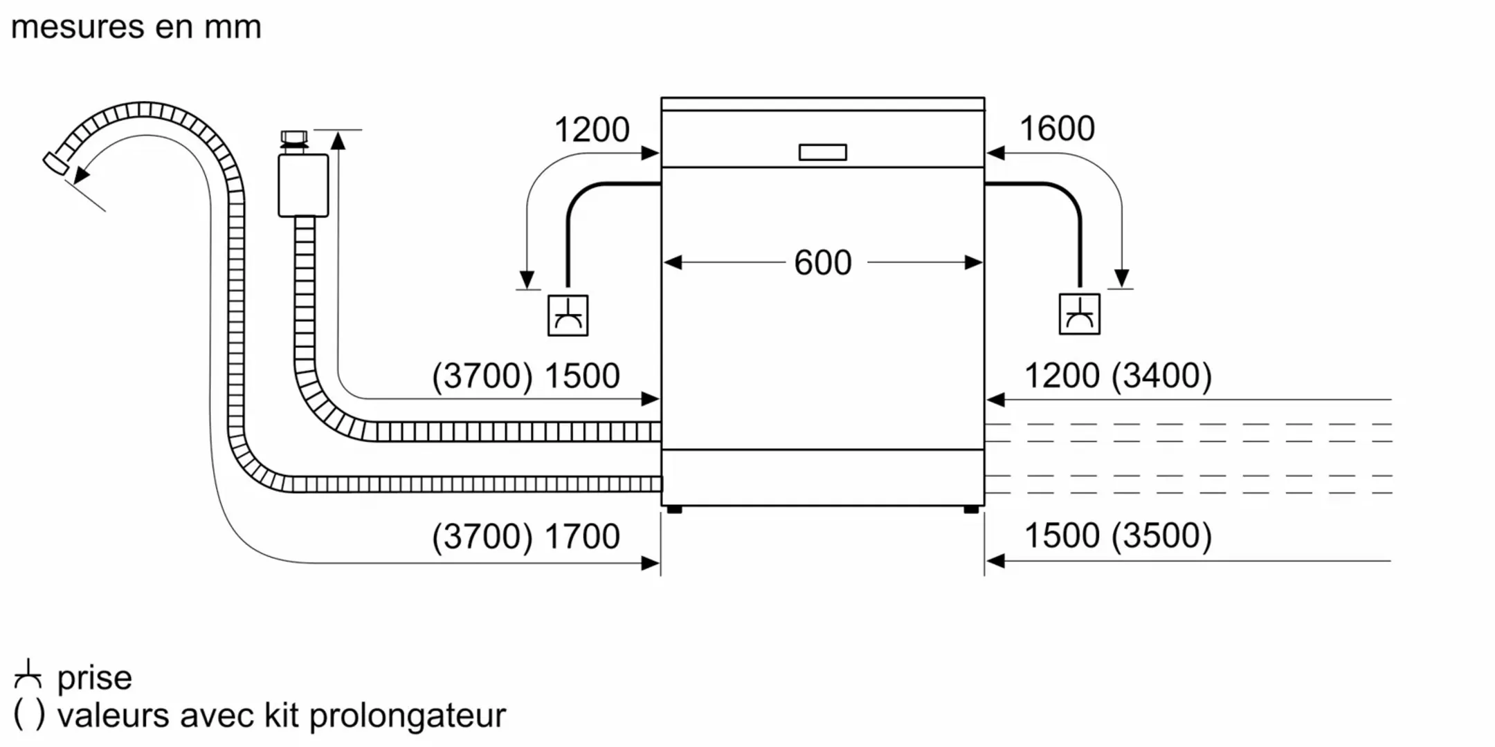 Siemens Halbeinbau-Geschirrspüler iQ300 SN53ES04TE image