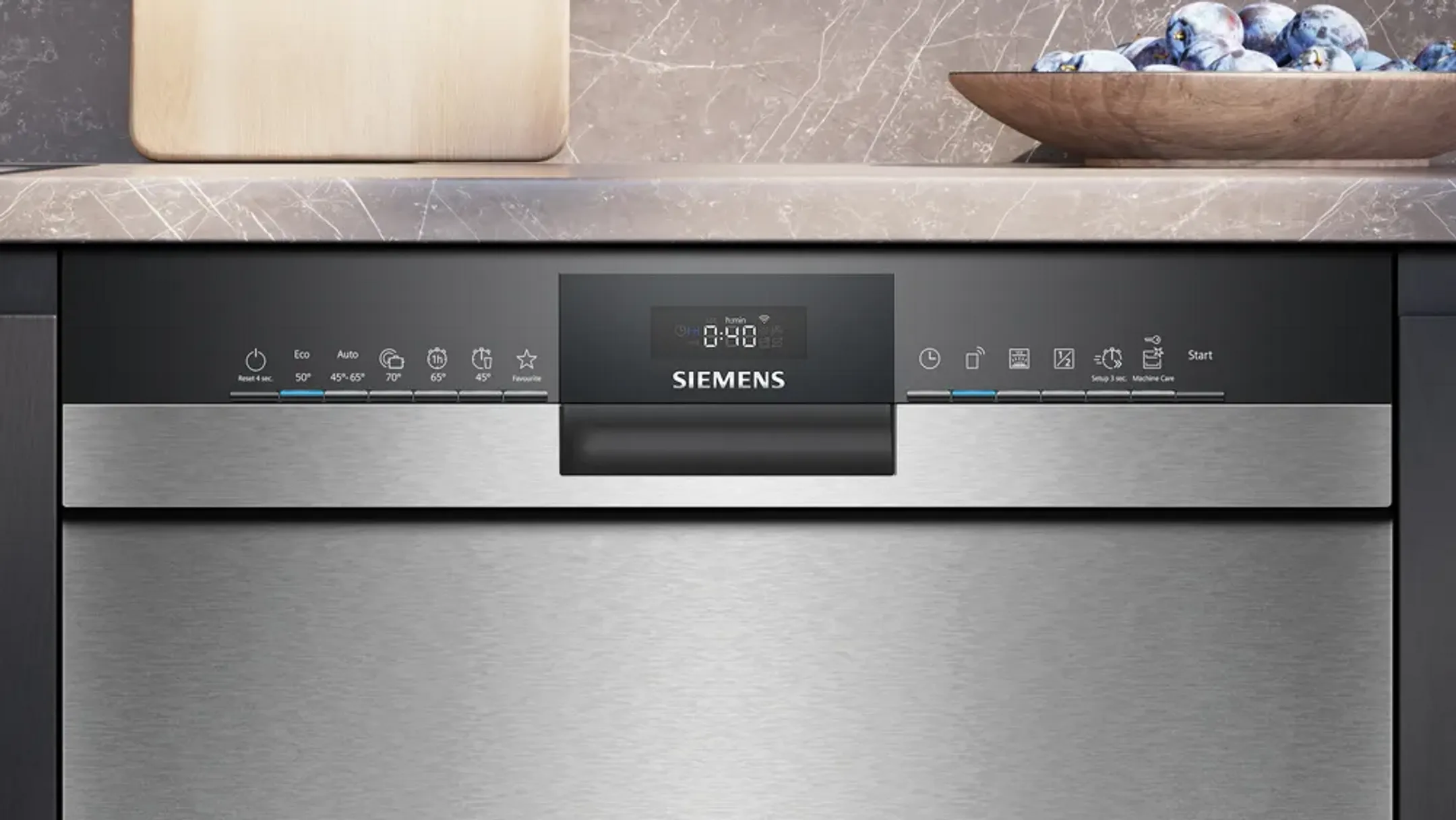 Siemens Semi built-in dishwasher iQ300 SN43ES04TE image