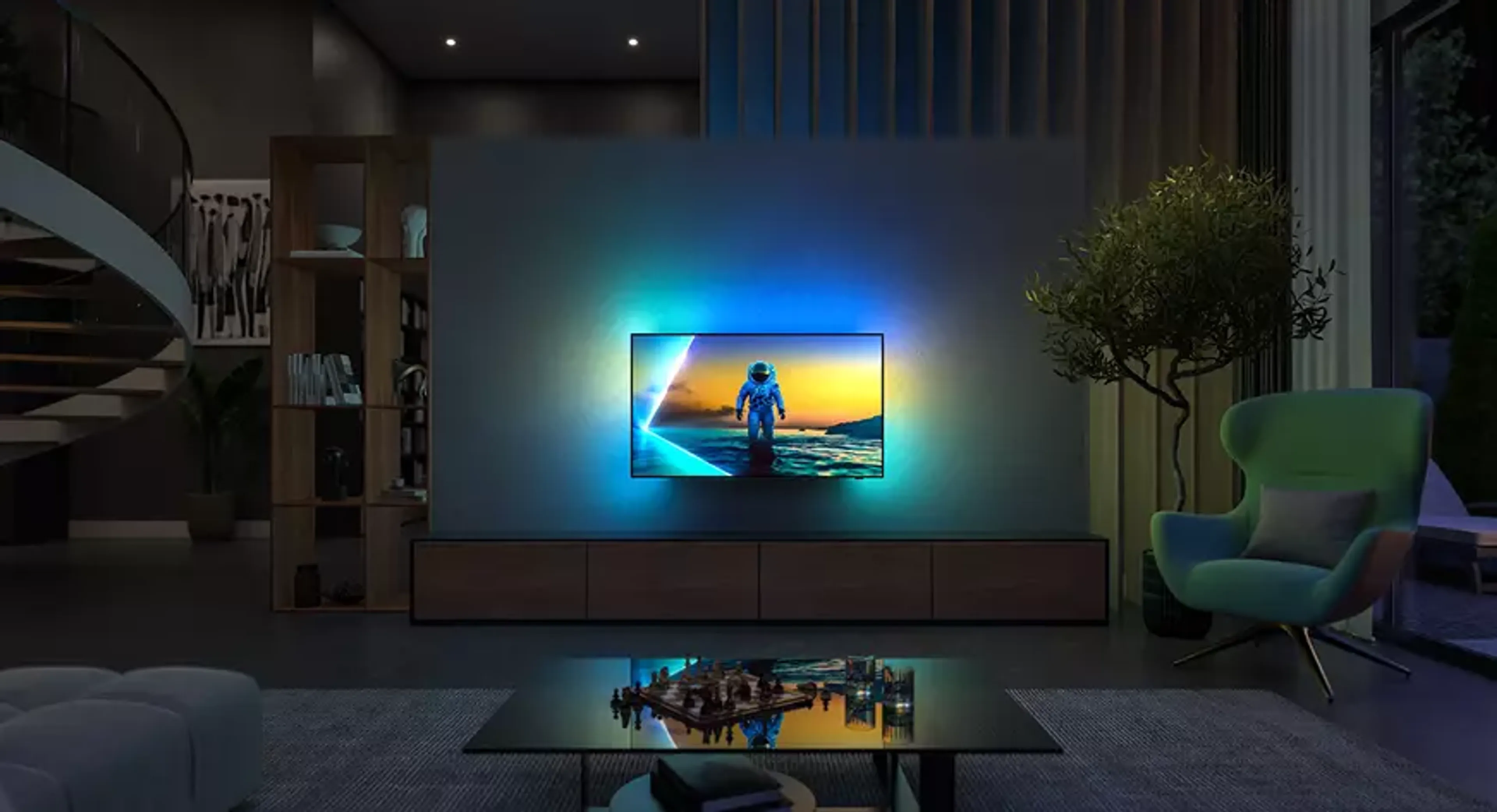 Philips TV OLED 4K Ambilight 48OLED810/12 - 48 zoll image