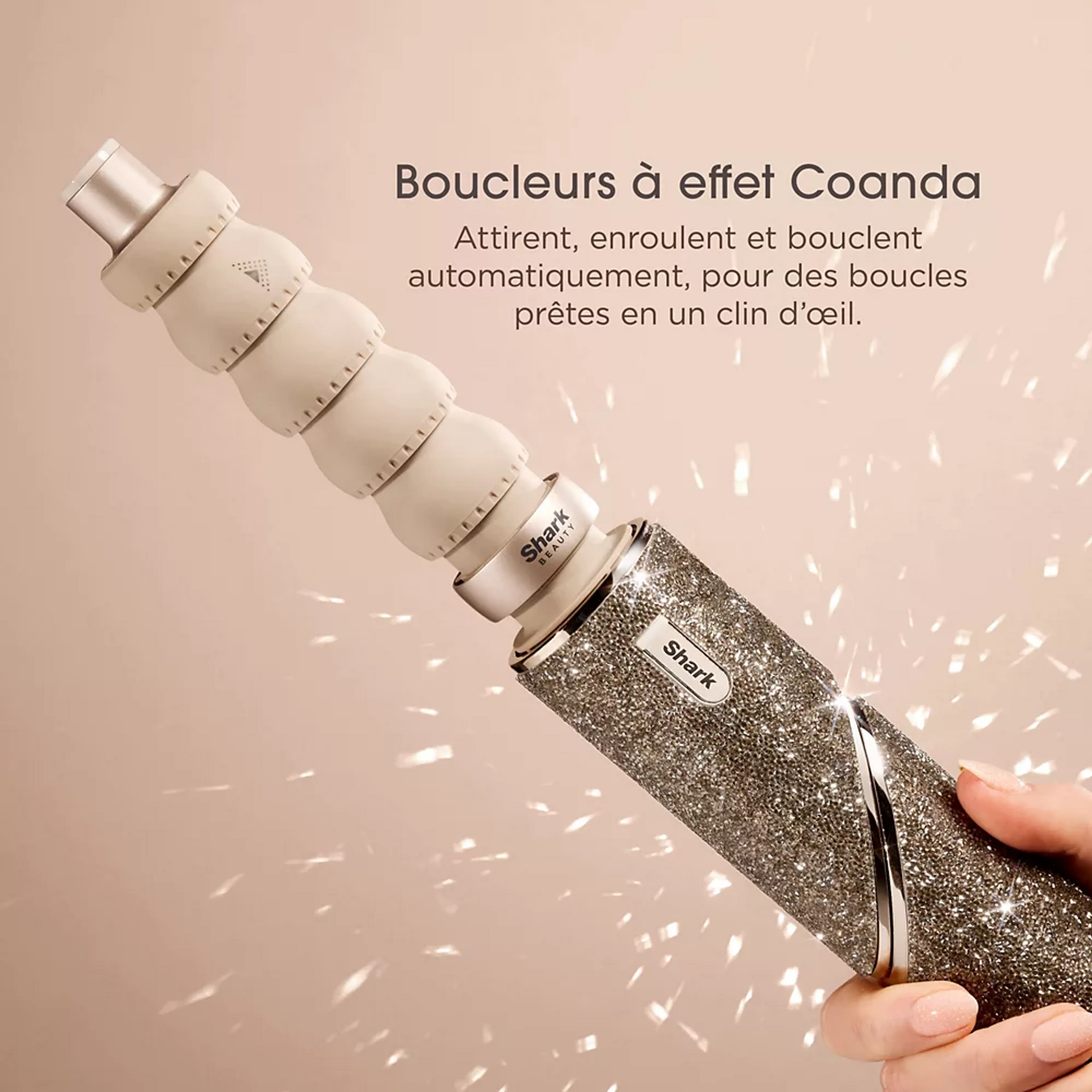 Shark Multistyler 5-en-1 Flexstyle HD446JSEU - Diamant Champagne image
