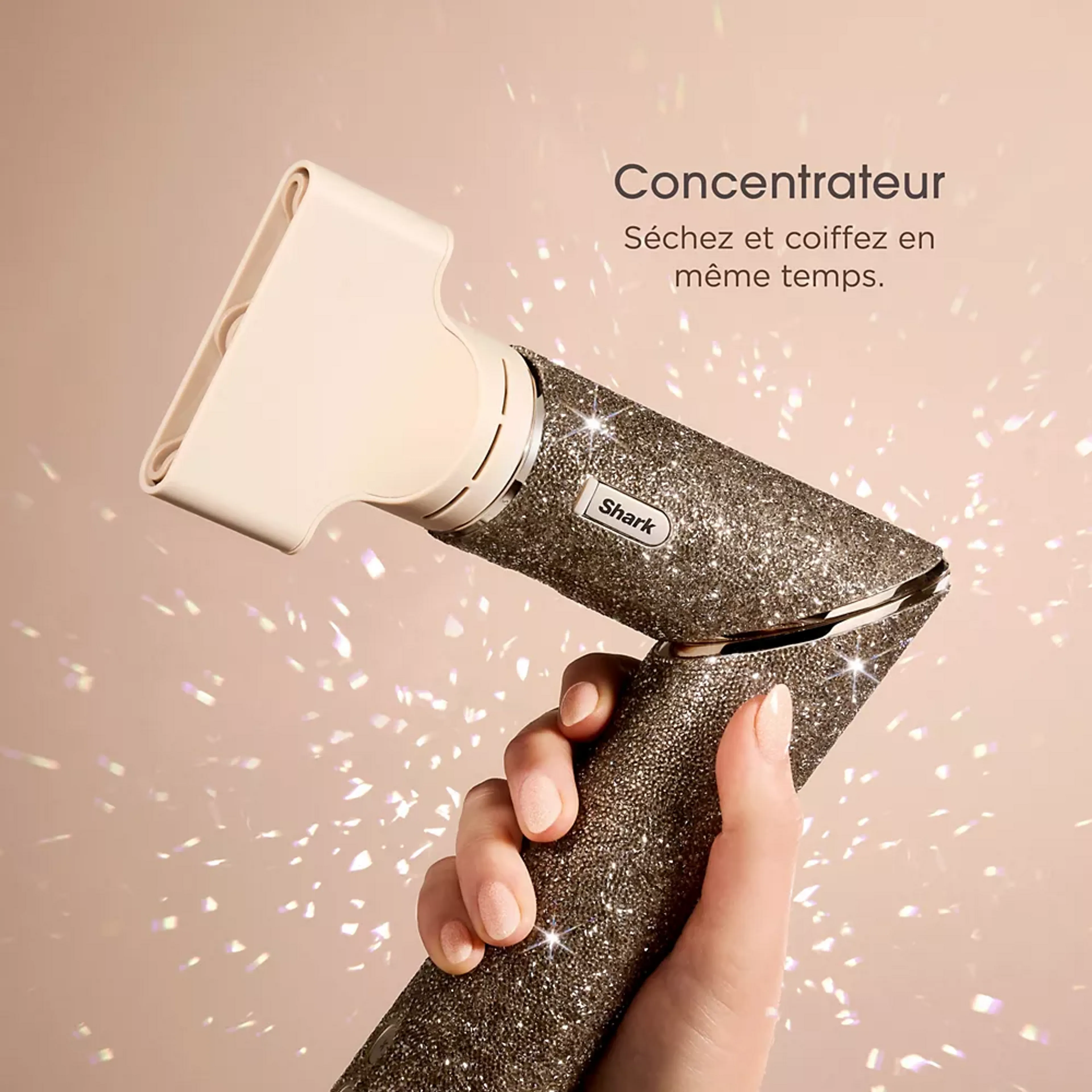 Shark Multistyler 5-en-1 Flexstyle HD446JSEU - Diamant Champagne image