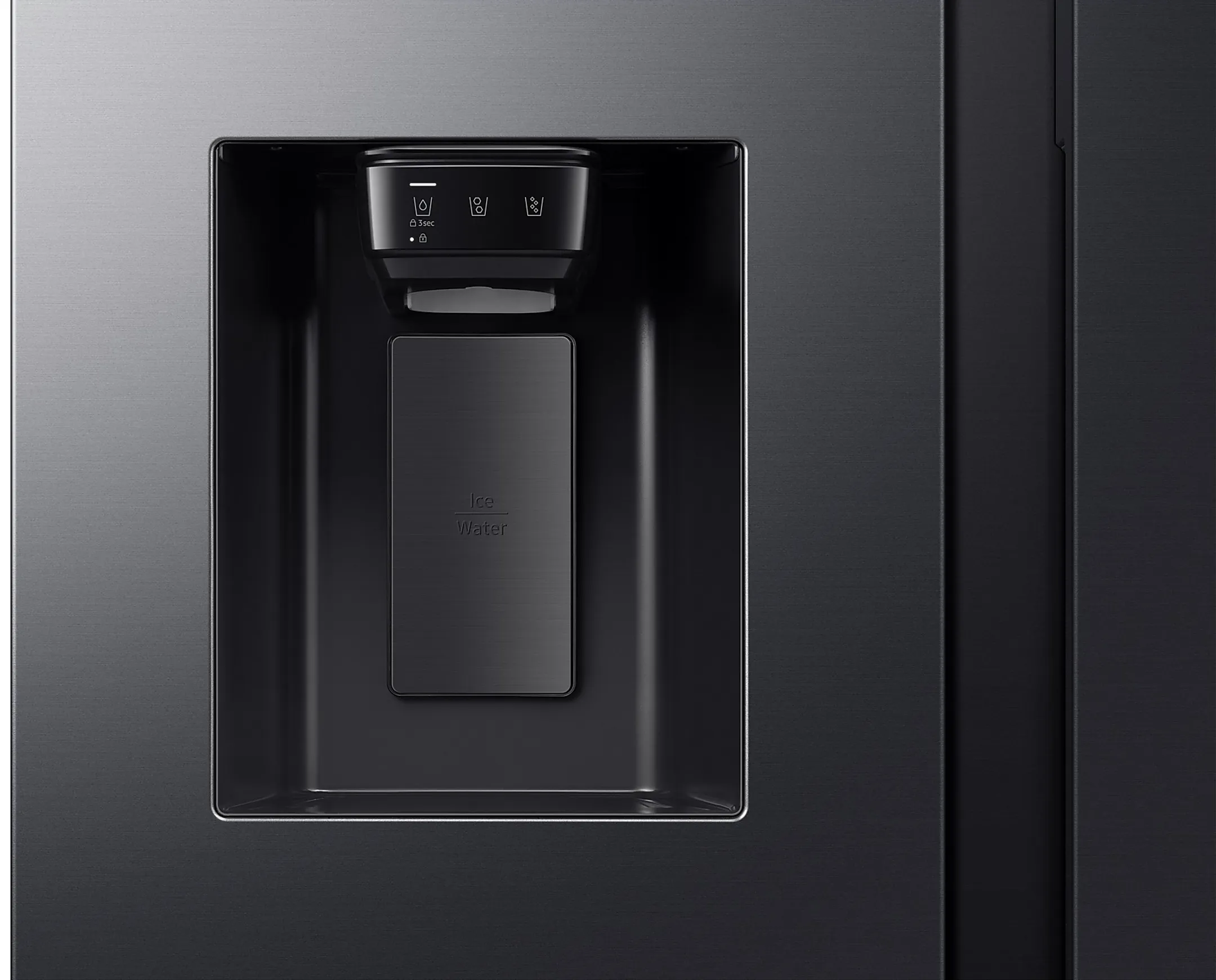 Samsung Frigo américain Serie 7 RS70F65KEFEF - Noir image