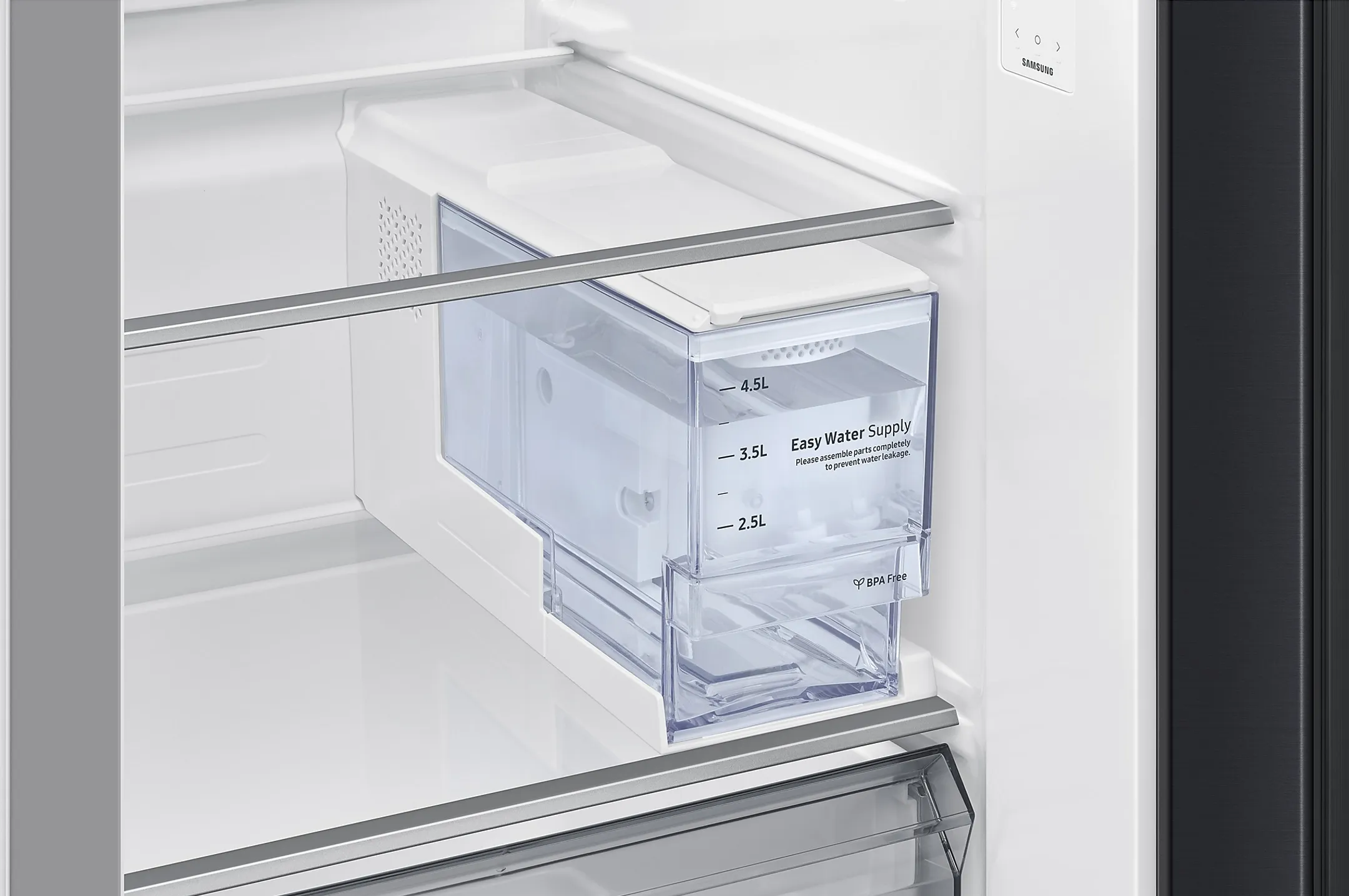 Samsung Frigo américain Serie 7 RS70F65KEFEF - Noir image