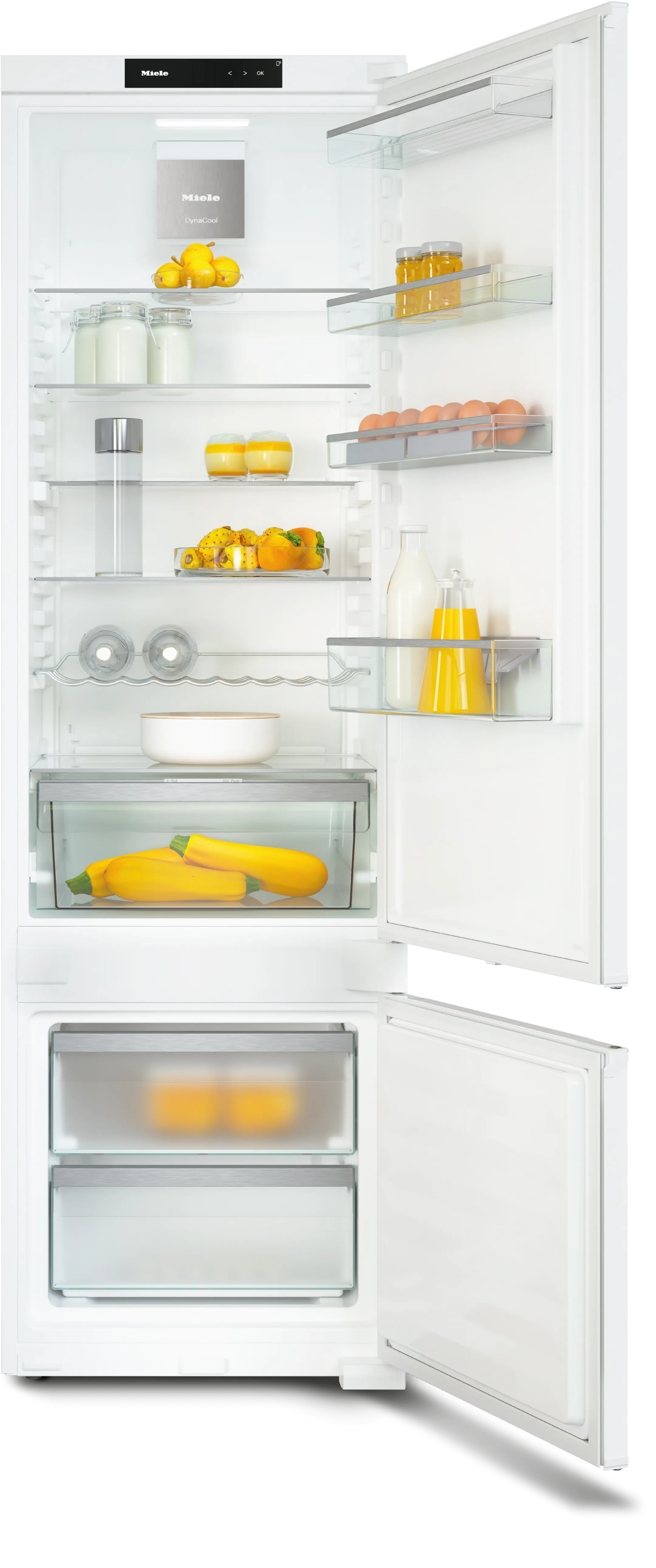 Einbau-Kombi-Kühl-/Gefrierschrank DynaCool KF 7731 D
