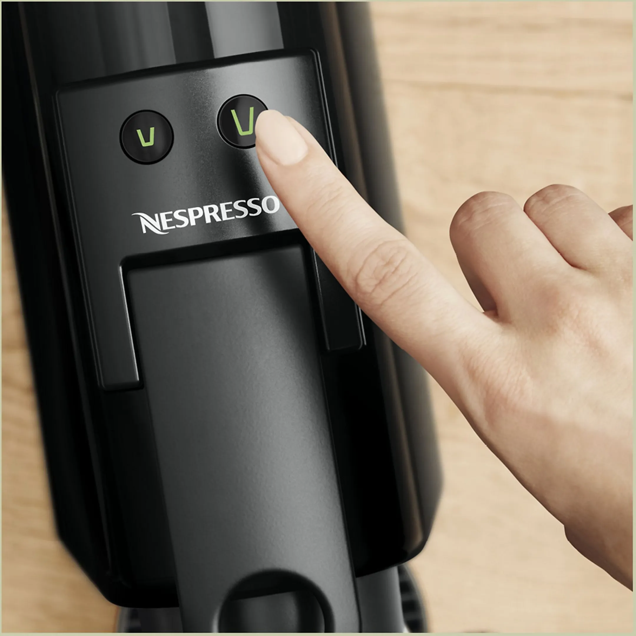 Krups Coffee machine Nespresso Mini Limited edition Original Pack - Piano Black image