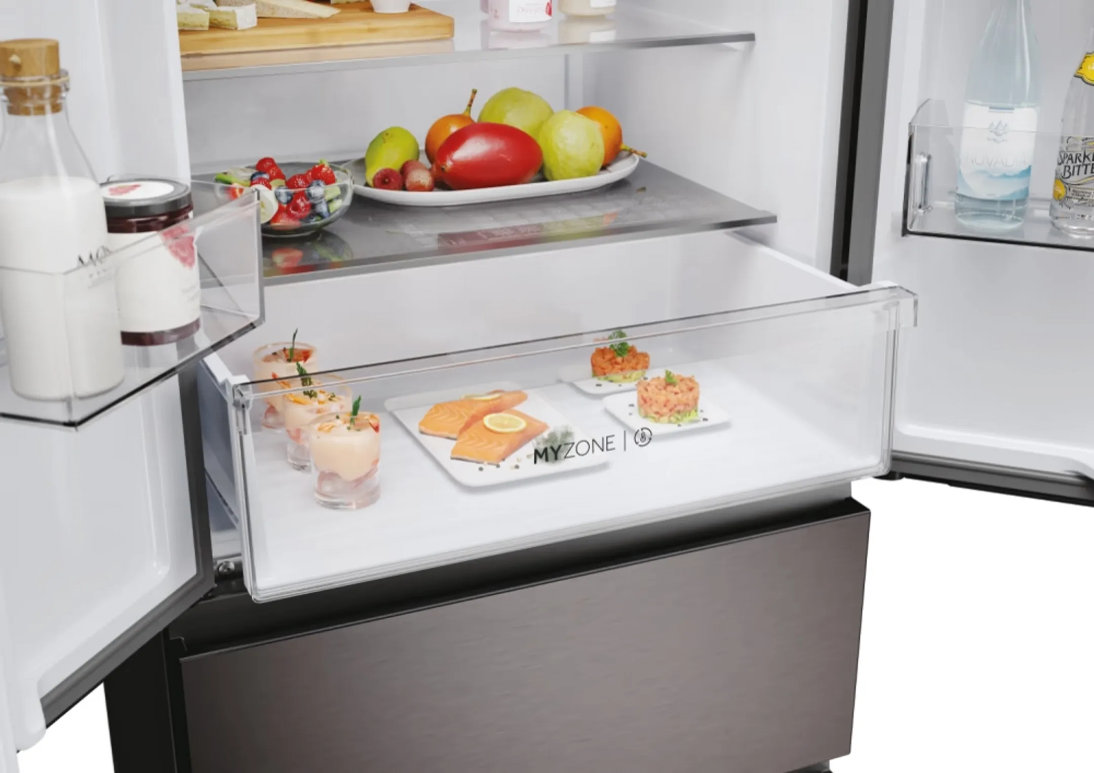 Haier Frigo américain FD 70 Serie 3 HFR3718DNMD image