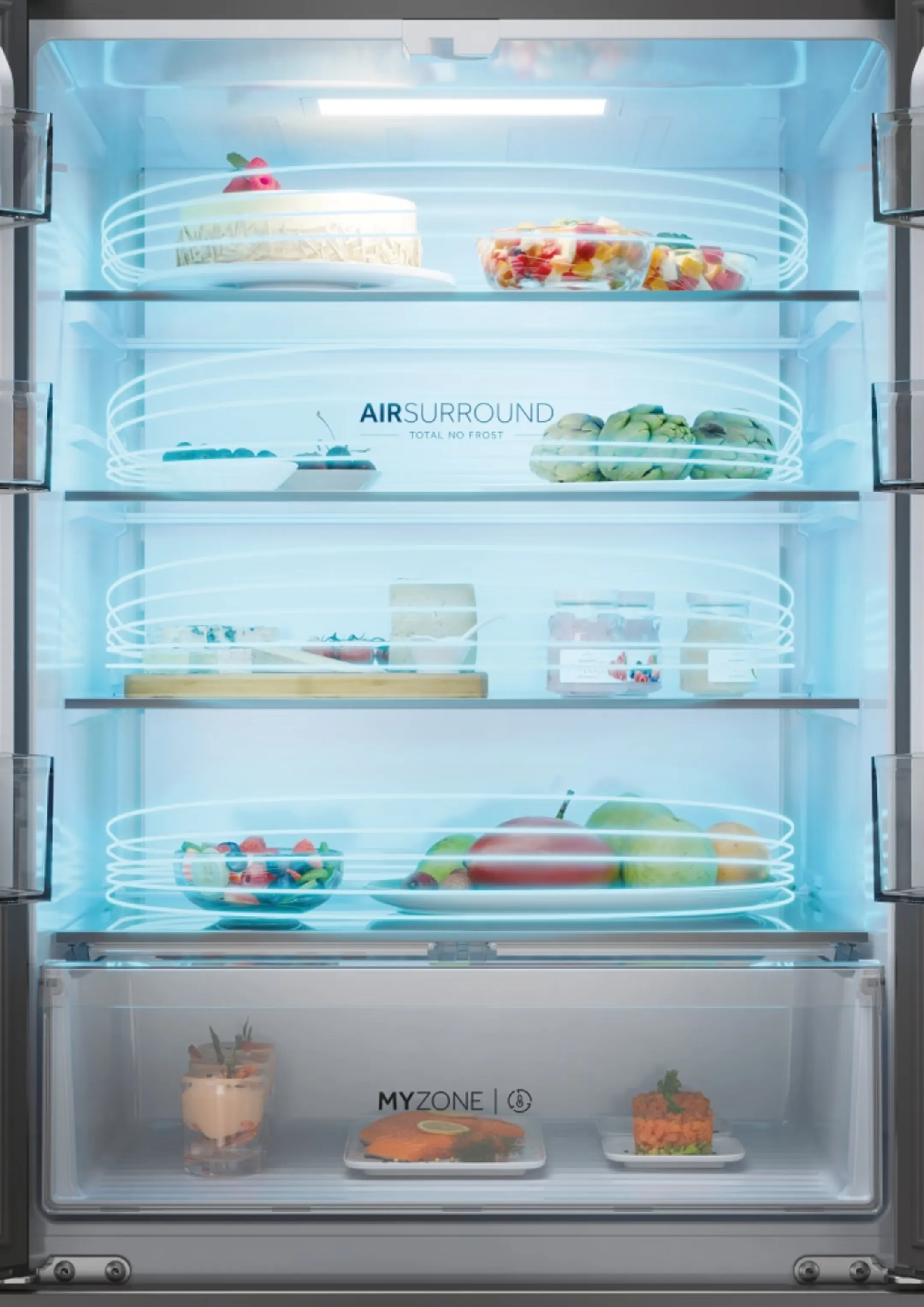 Haier Frigo américain FD 70 Serie 3 HFR3718DNMD image