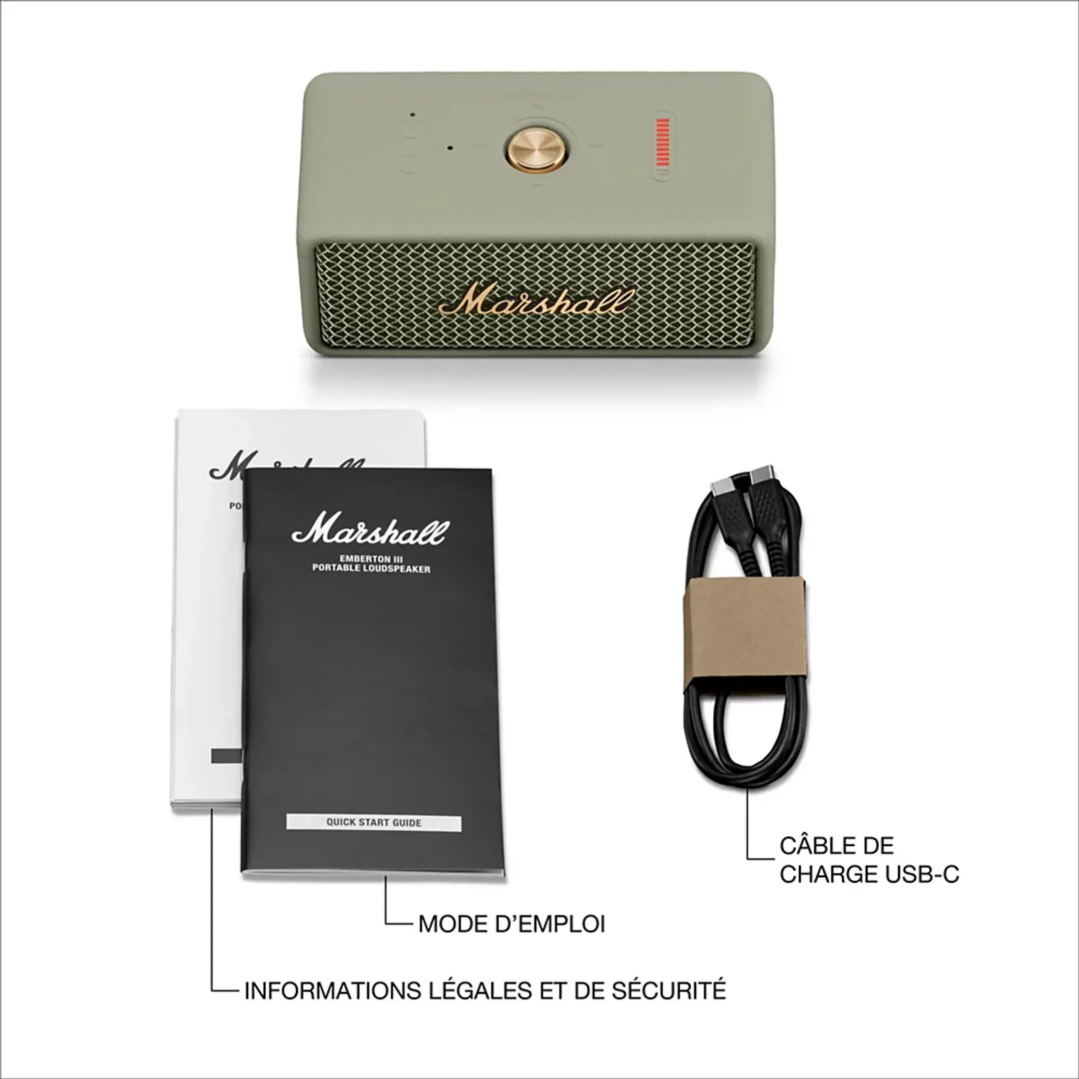 Marshall Enceinte Bluetooth Emberton III - Sage image