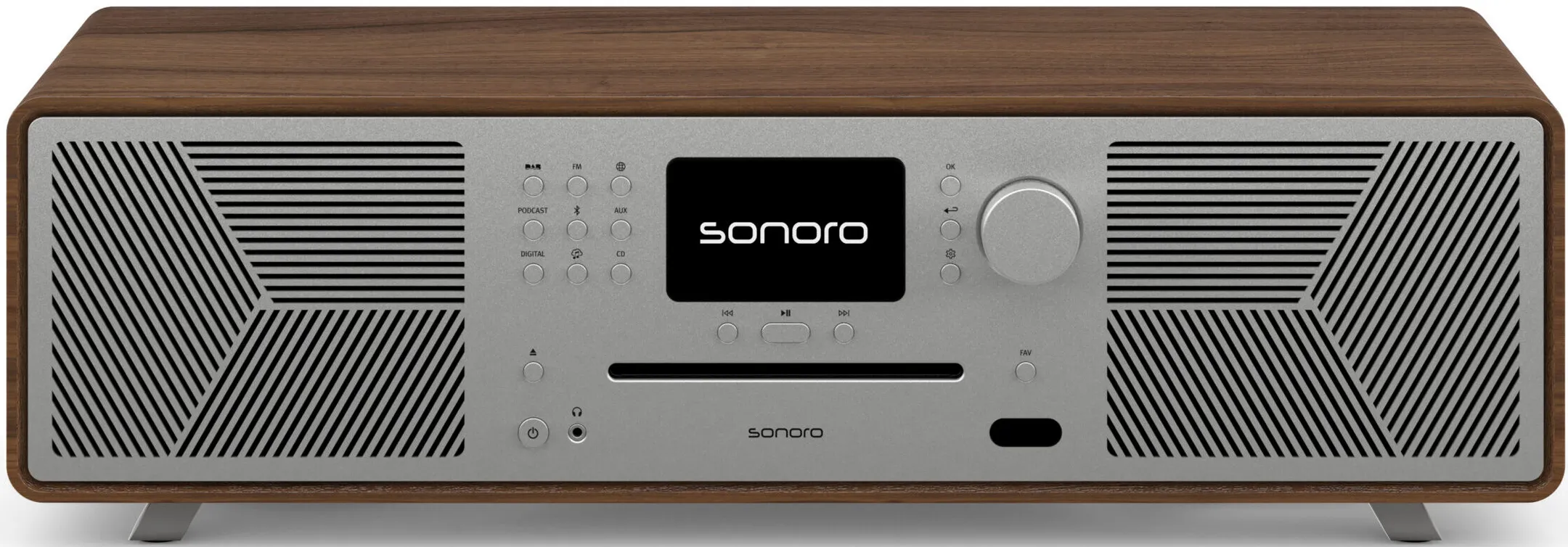 Radio internet All-in-One Meisterstück (Gen.2) - Noyer/Argent