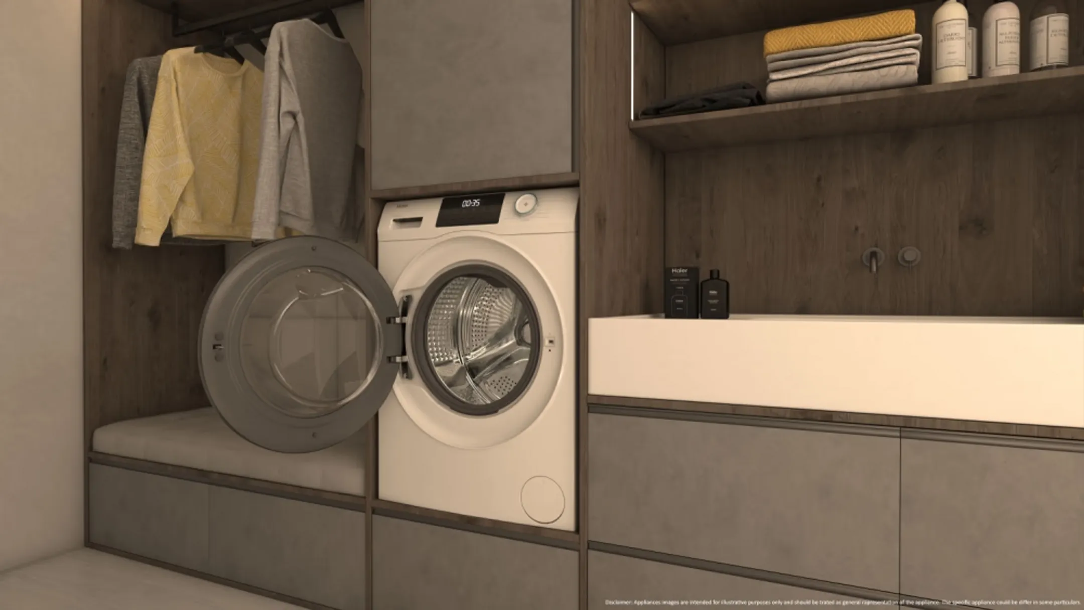 Haier Washing machine I-Pro Series 1 HW90-BP14929A-S image