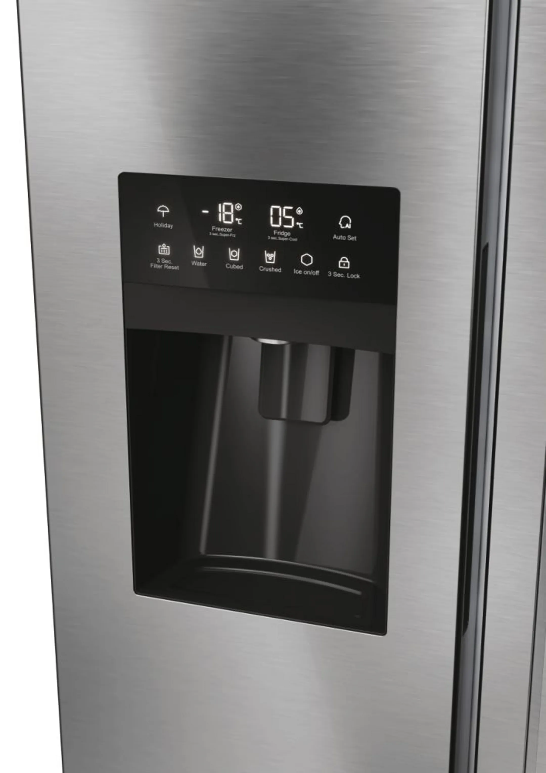 Haier Frigo américain SBS 90 Series 5 HSR5918DIMP image