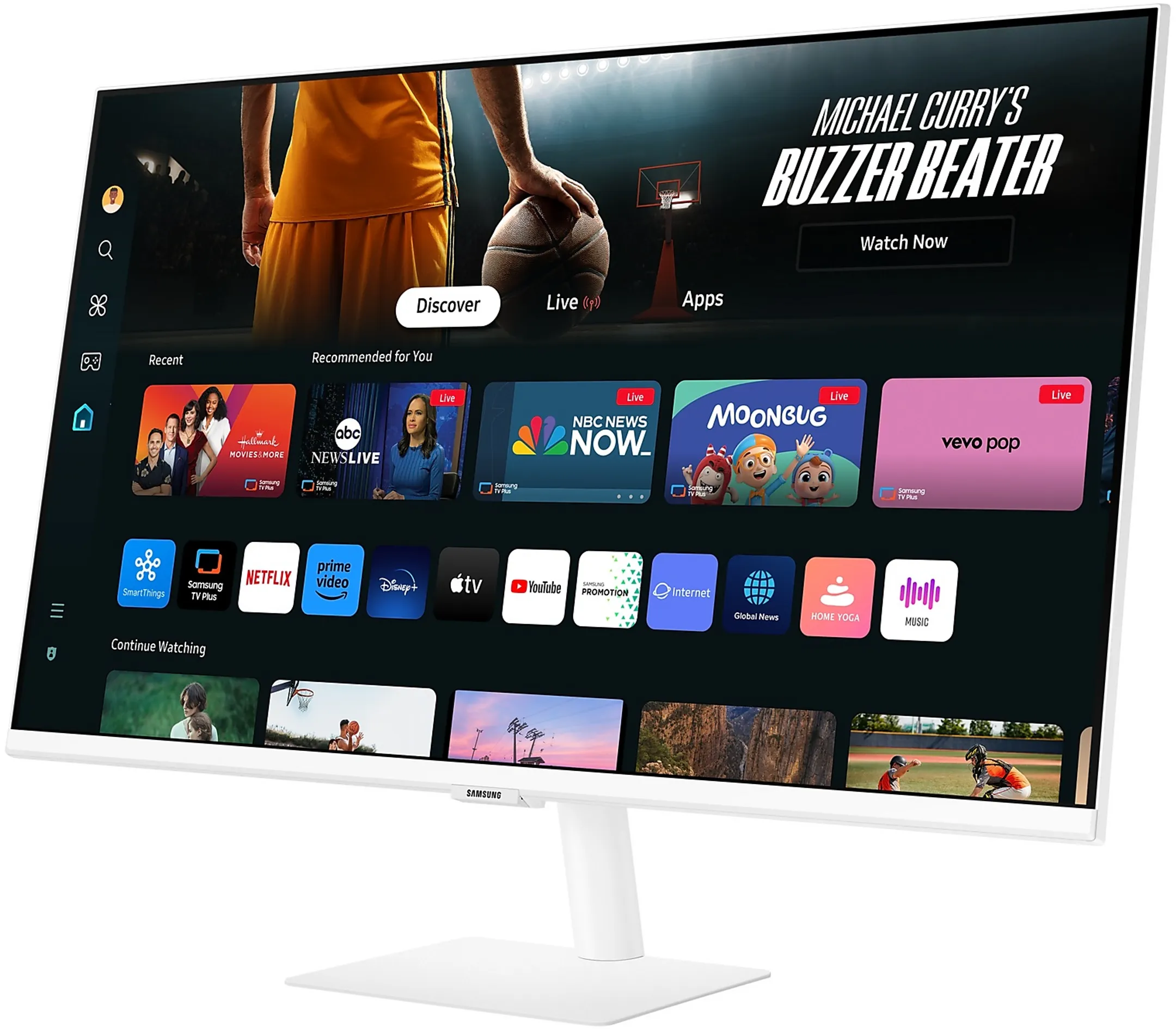 Samsung 32" UHD Smart Monitor M7 M70D LS32DM703UUXEN image