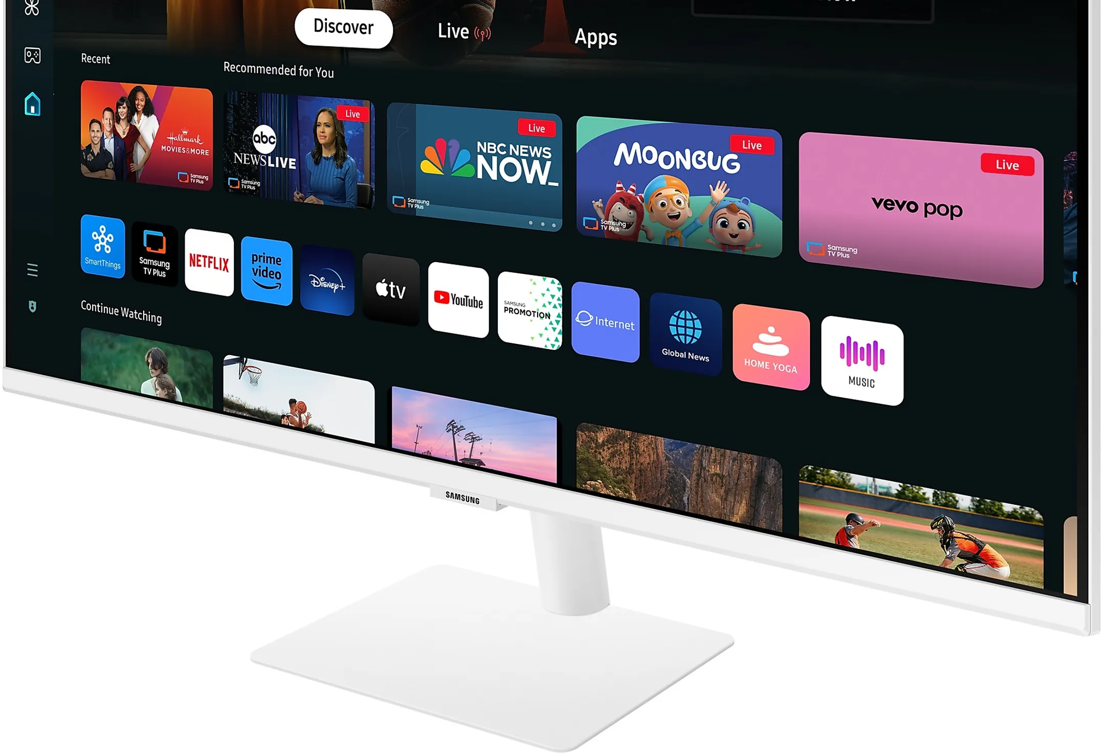 Samsung 32" UHD Smart Monitor M7 M70D LS32DM703UUXEN image