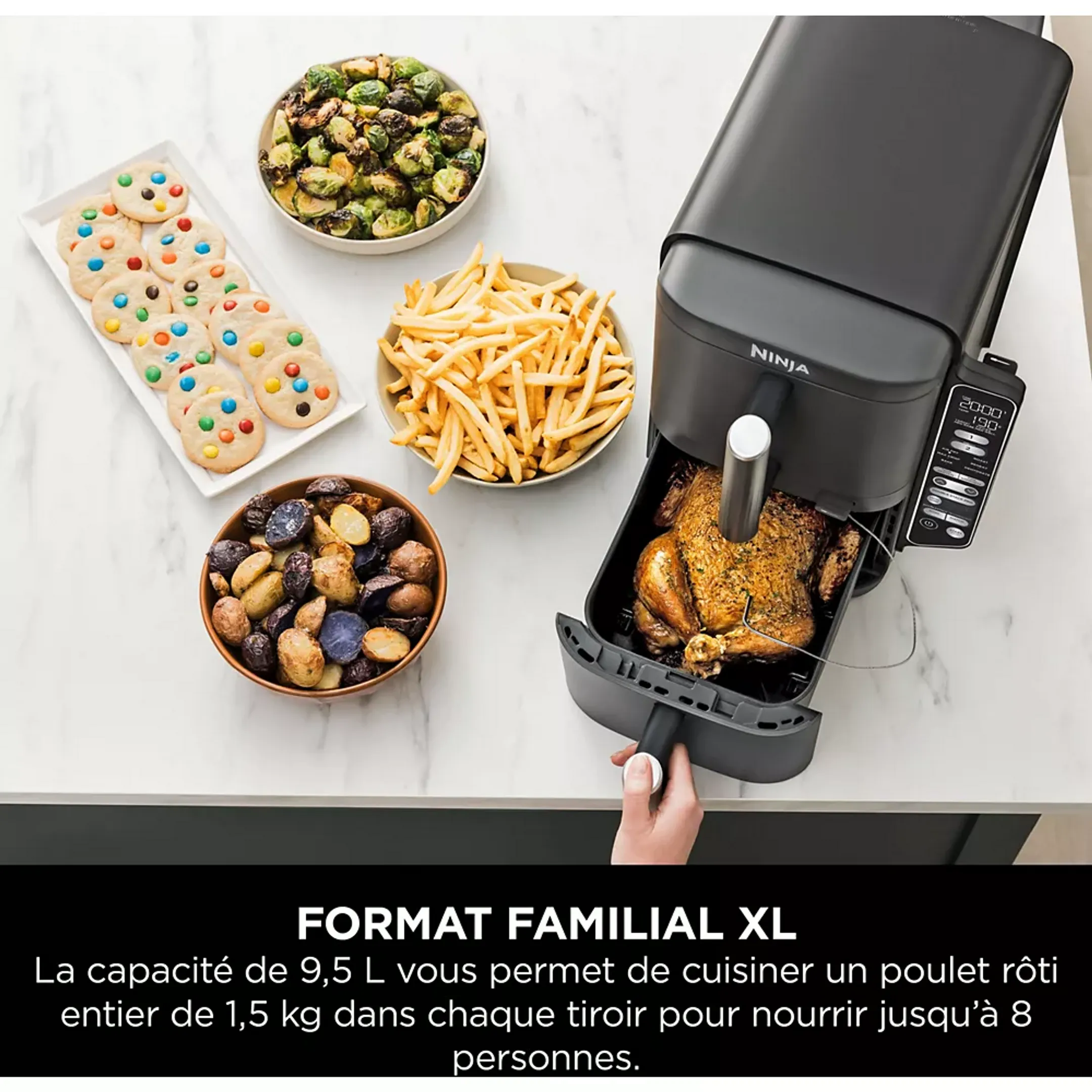 Ninja Airfryer Double Stack XL 9,5l SL451EU image