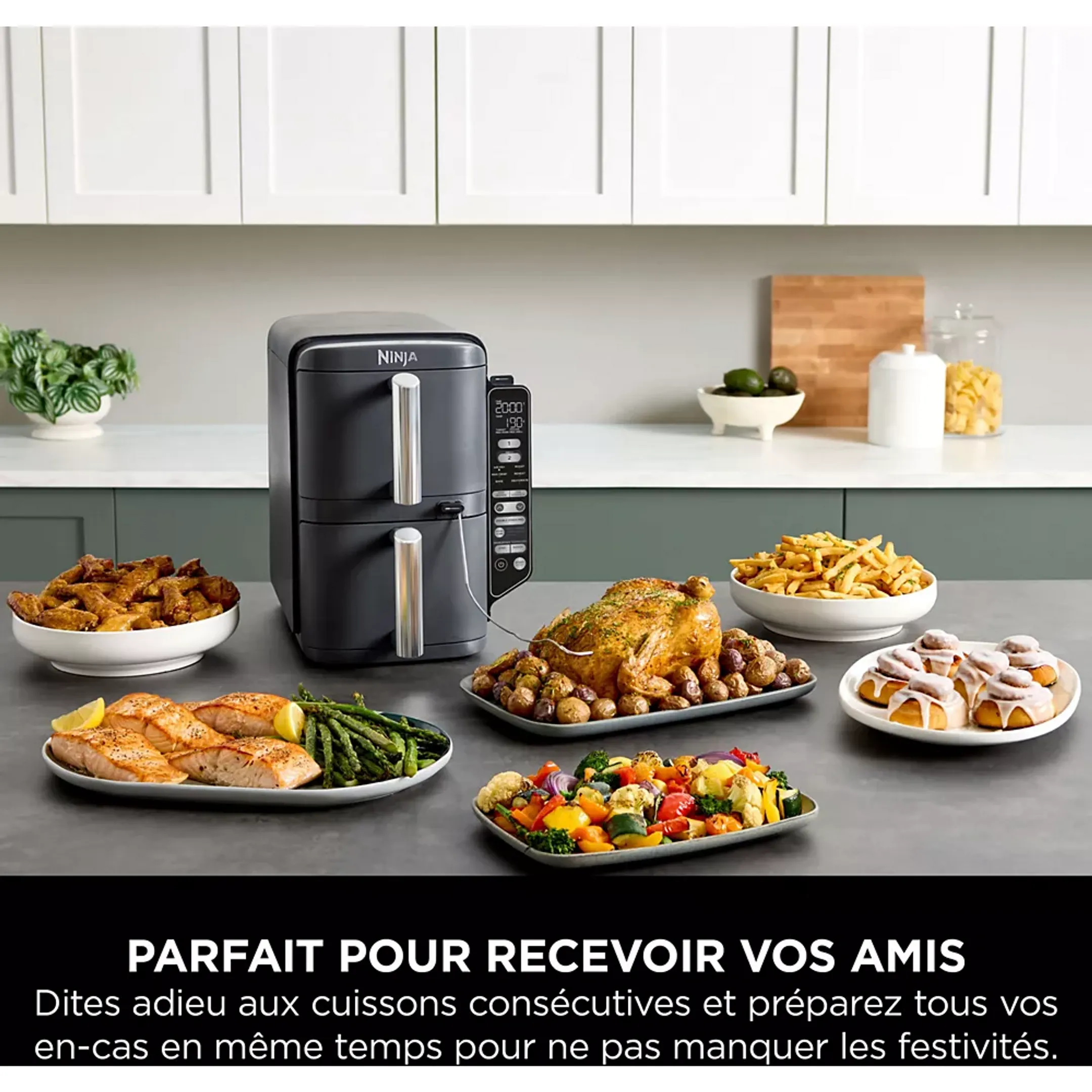 Ninja Airfryer Double Stack XL 9,5l SL451EU image