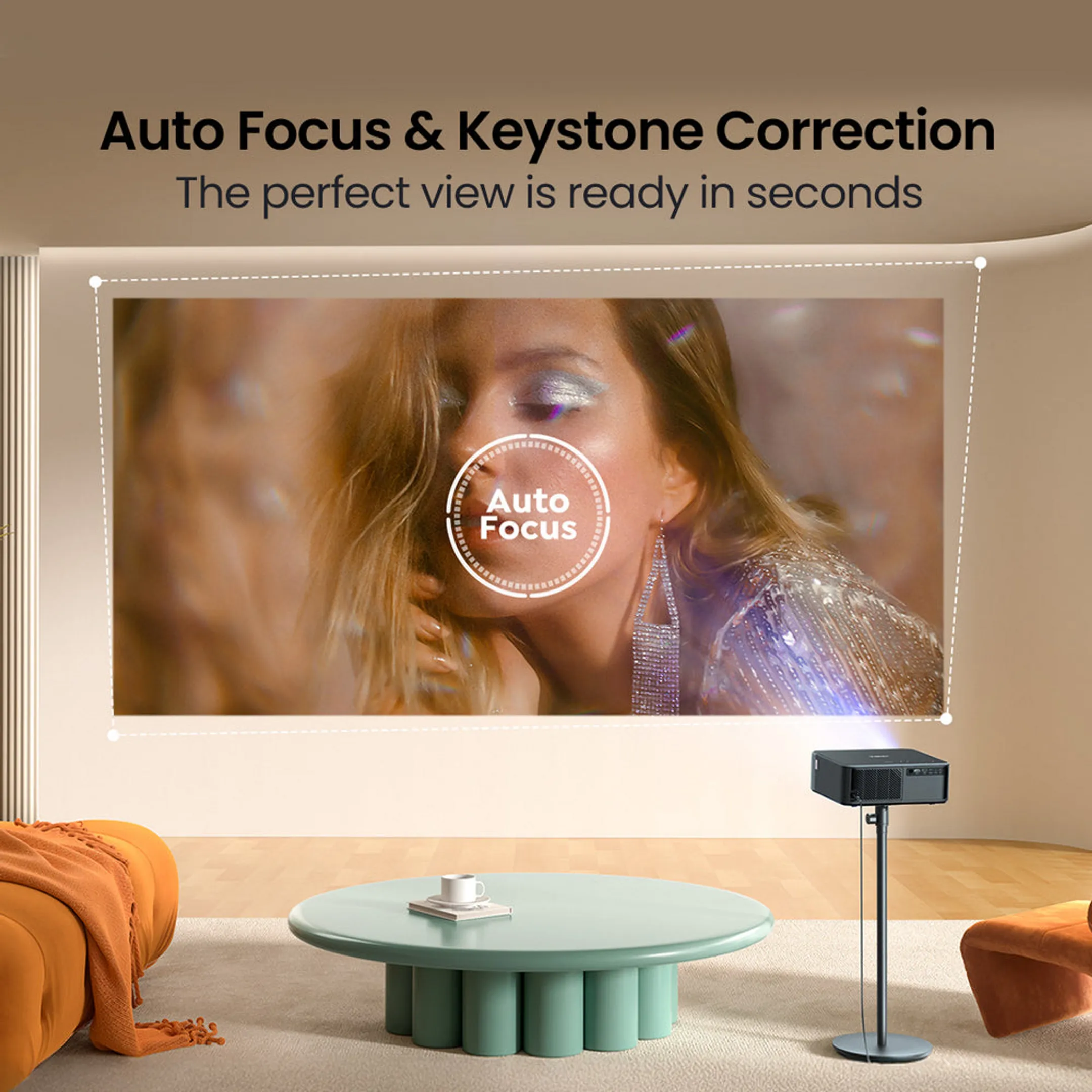 YABER Projecteur K2S Premiere Theatre - Noir image