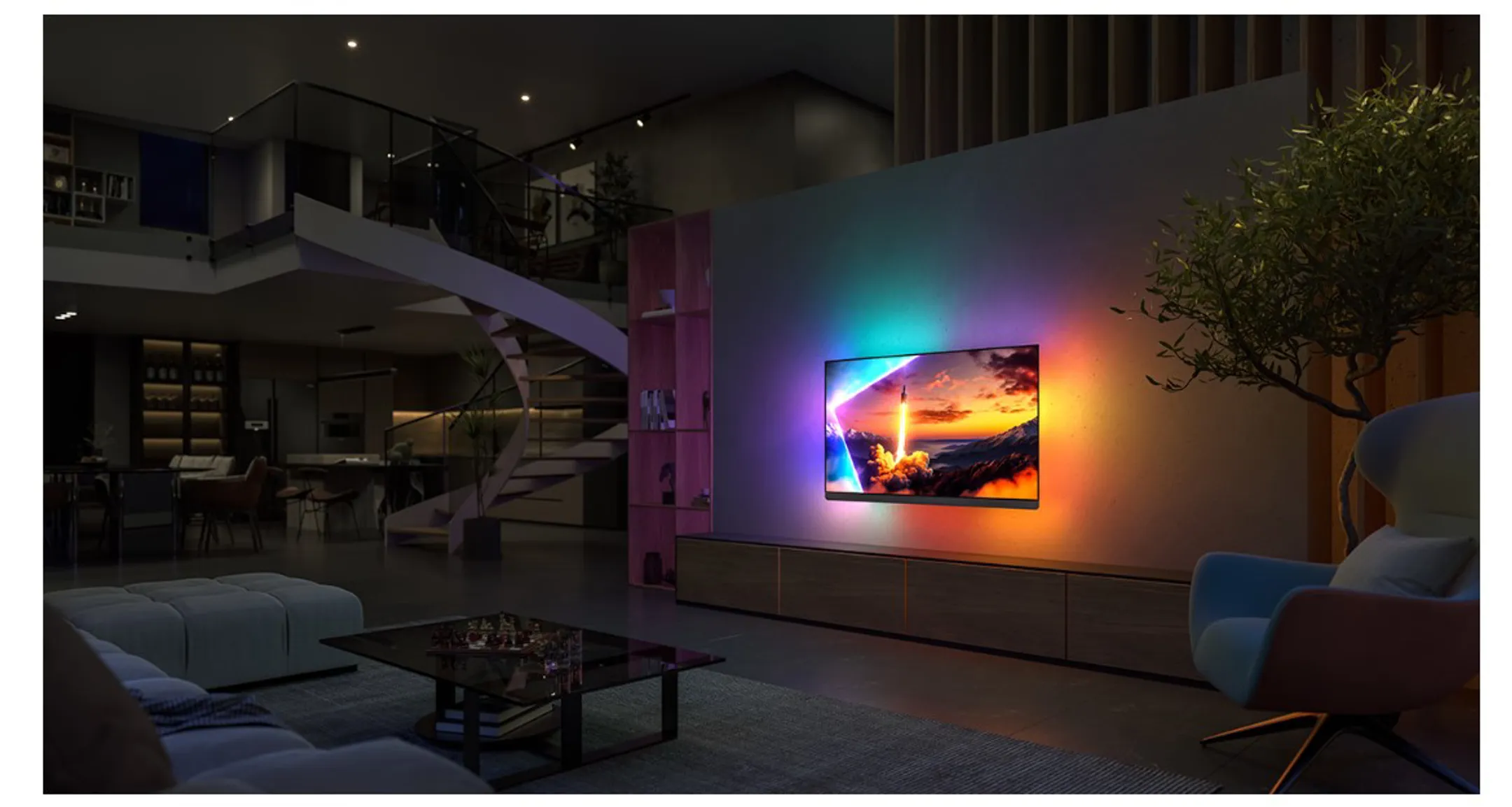 Philips TV OLED 4K Ambilight 77OLED910/12 - 77 zoll image