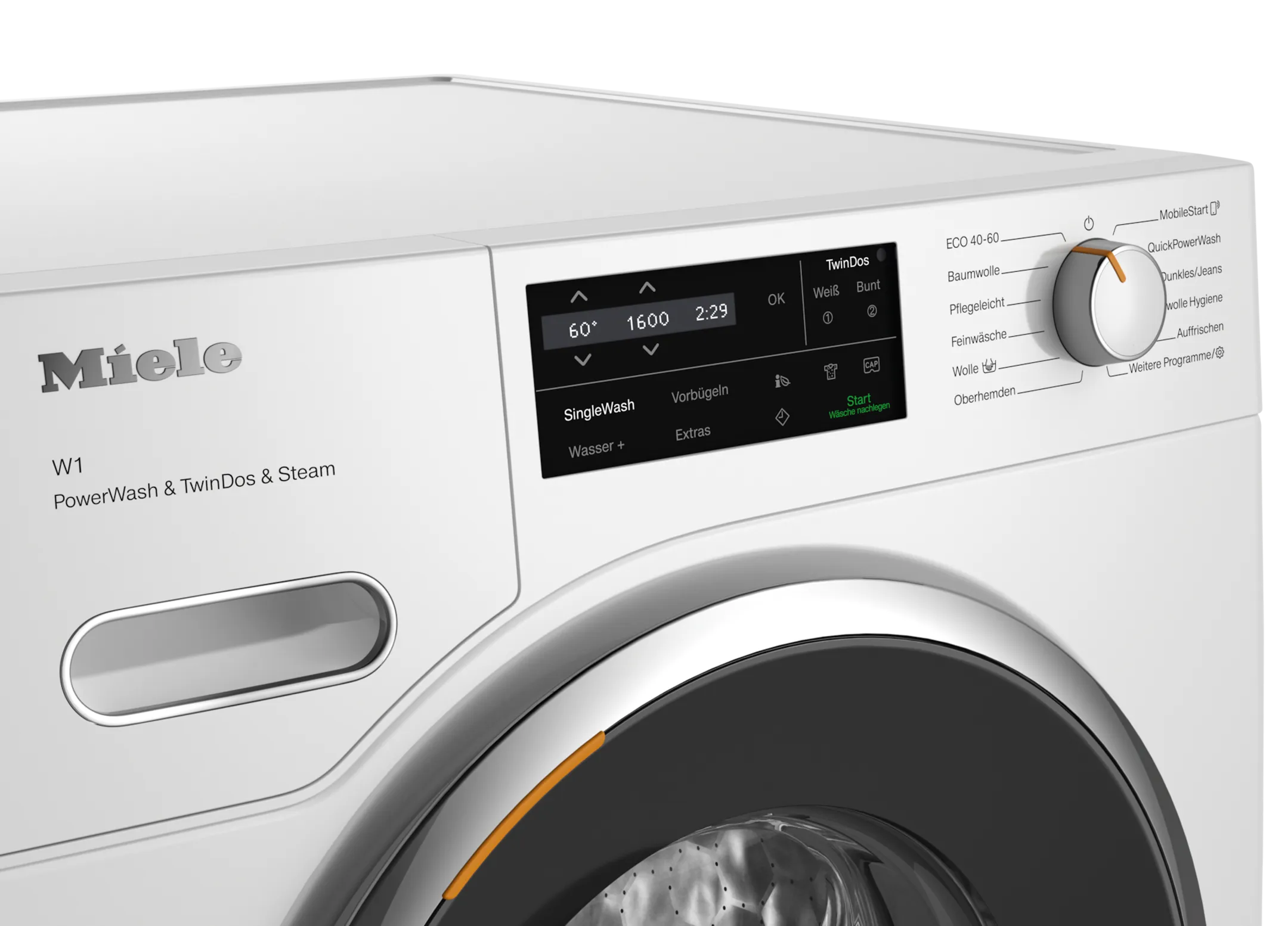 Miele Lave-linge W1 PWash&TDos&Steam WWJ880 WPS image