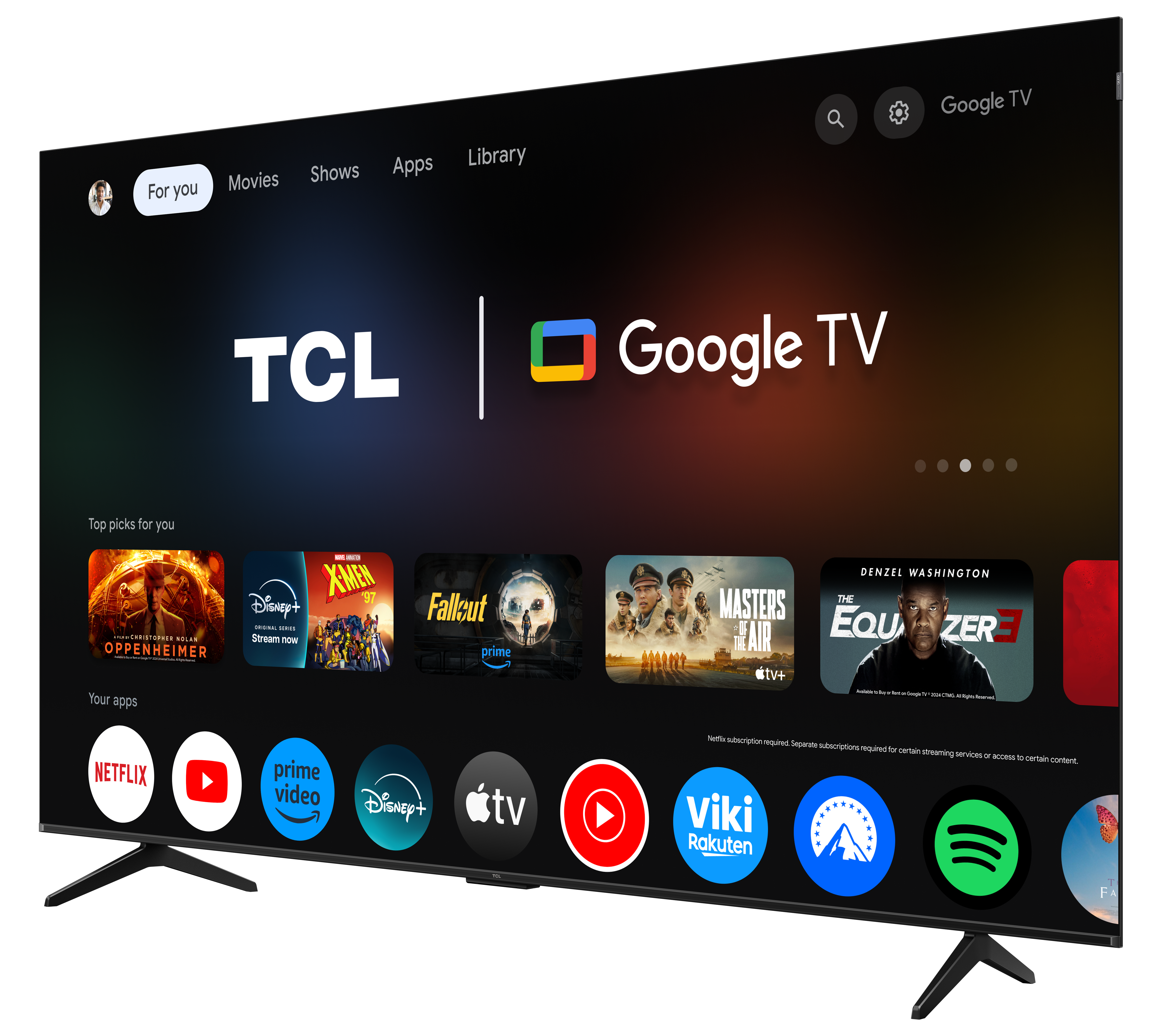 TV QLED 4K TCL 55P79K 55