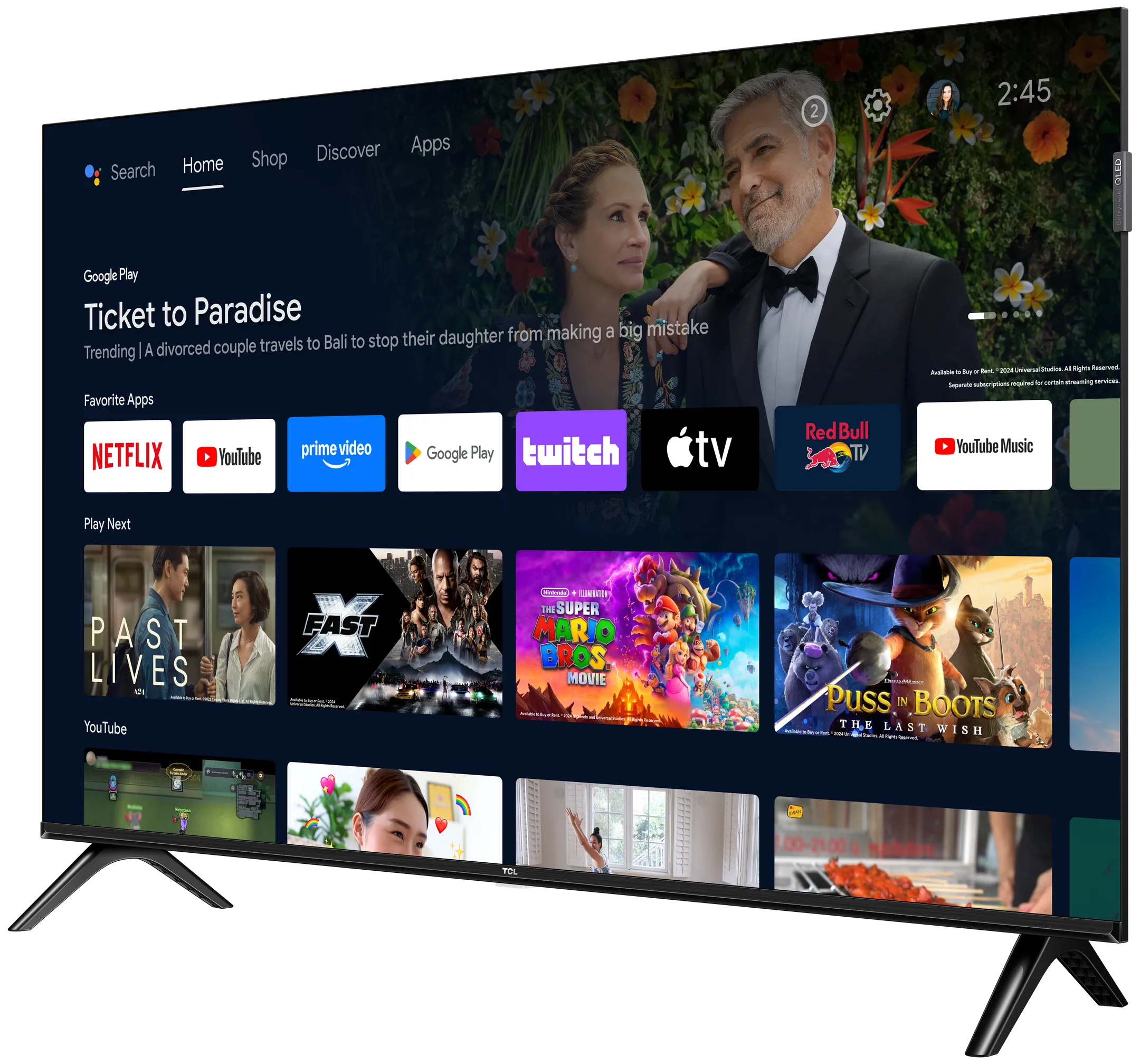 TCL TV QLED Full HD 40S59K - 40 inches image