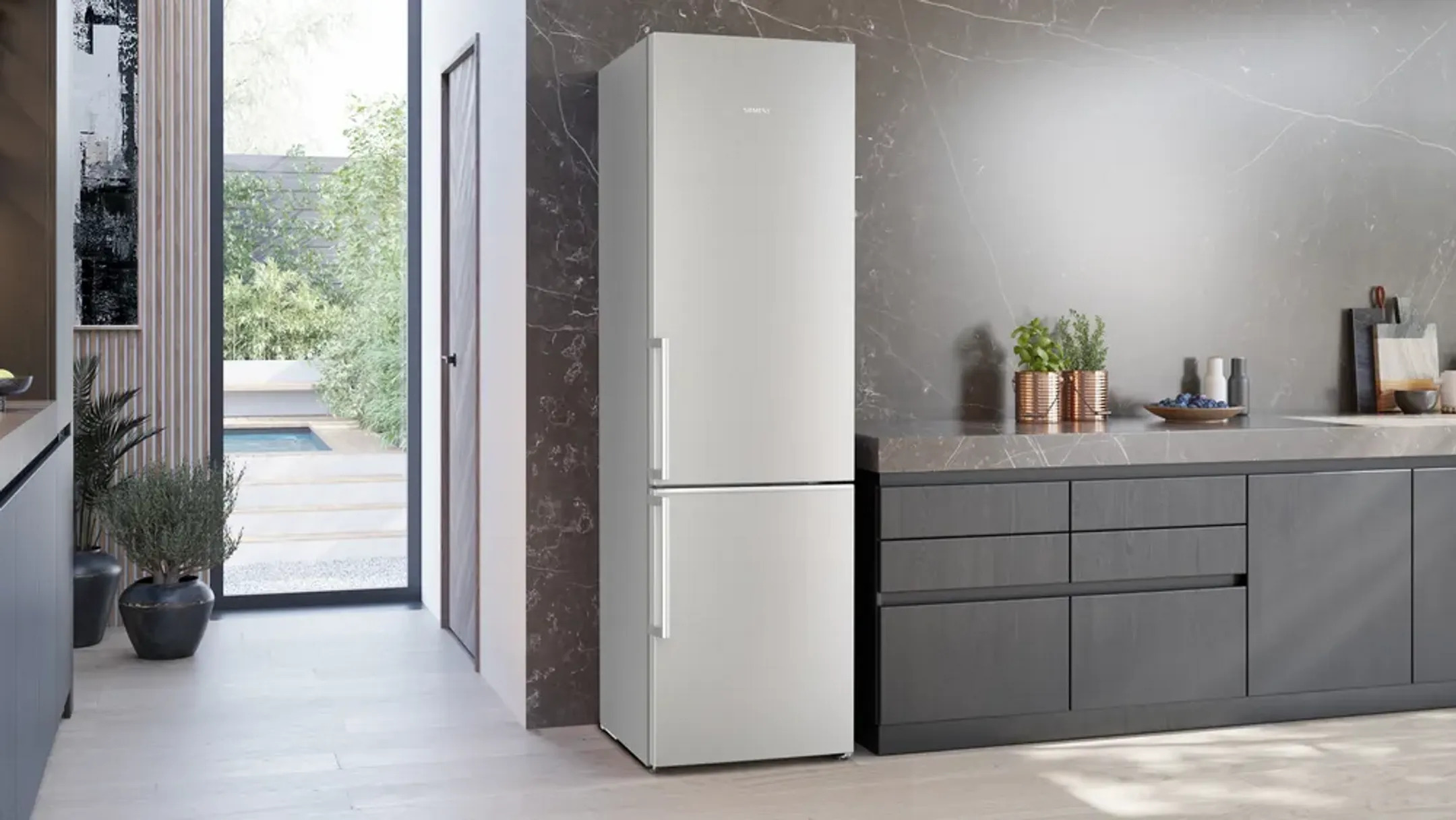 Siemens Combi frigo congélateur iQ500 KG39NAIAU image