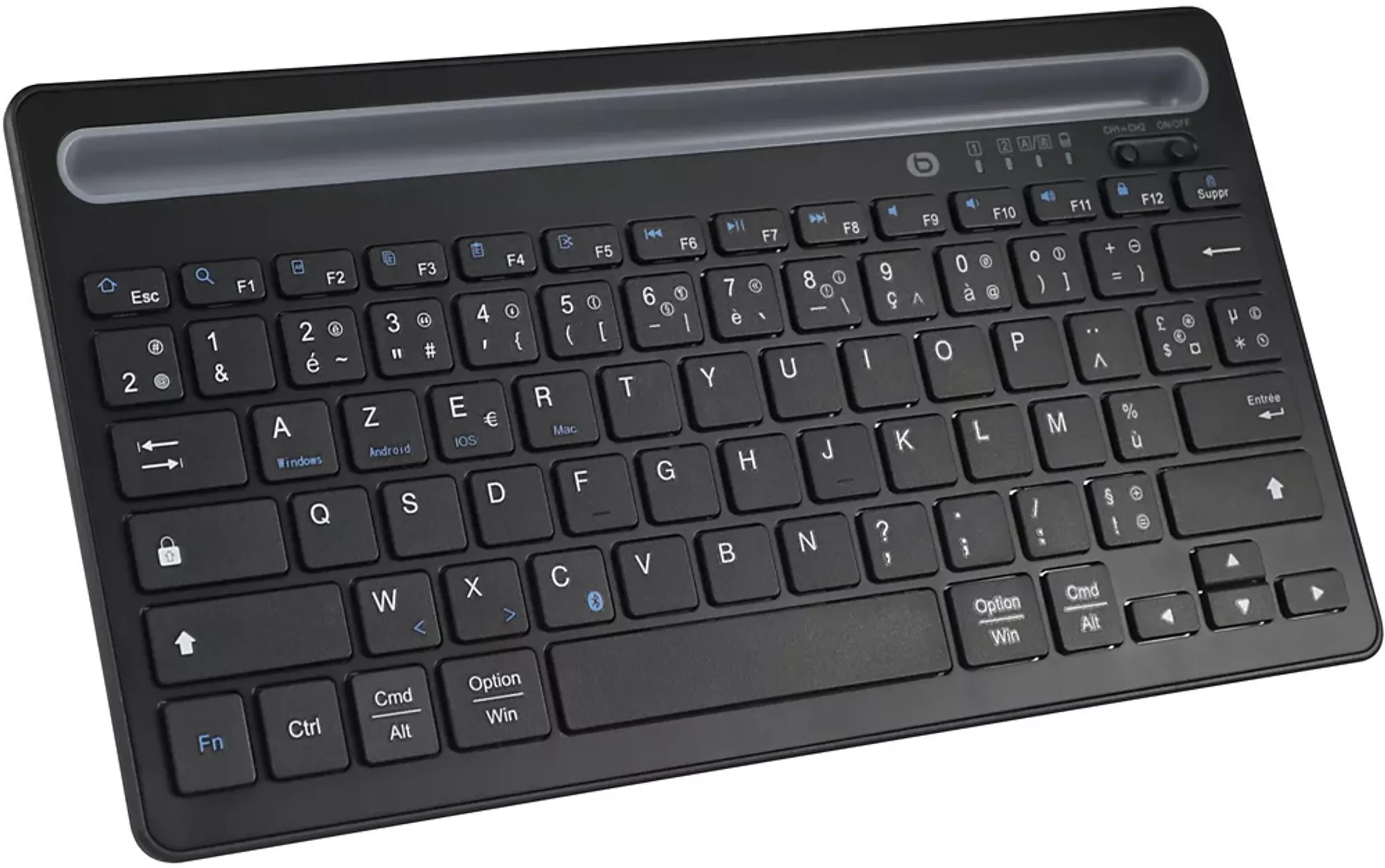 ESSENTIEL-B Kabellose Tastatur Nomad 2024 - AZERTY - Schwarz image