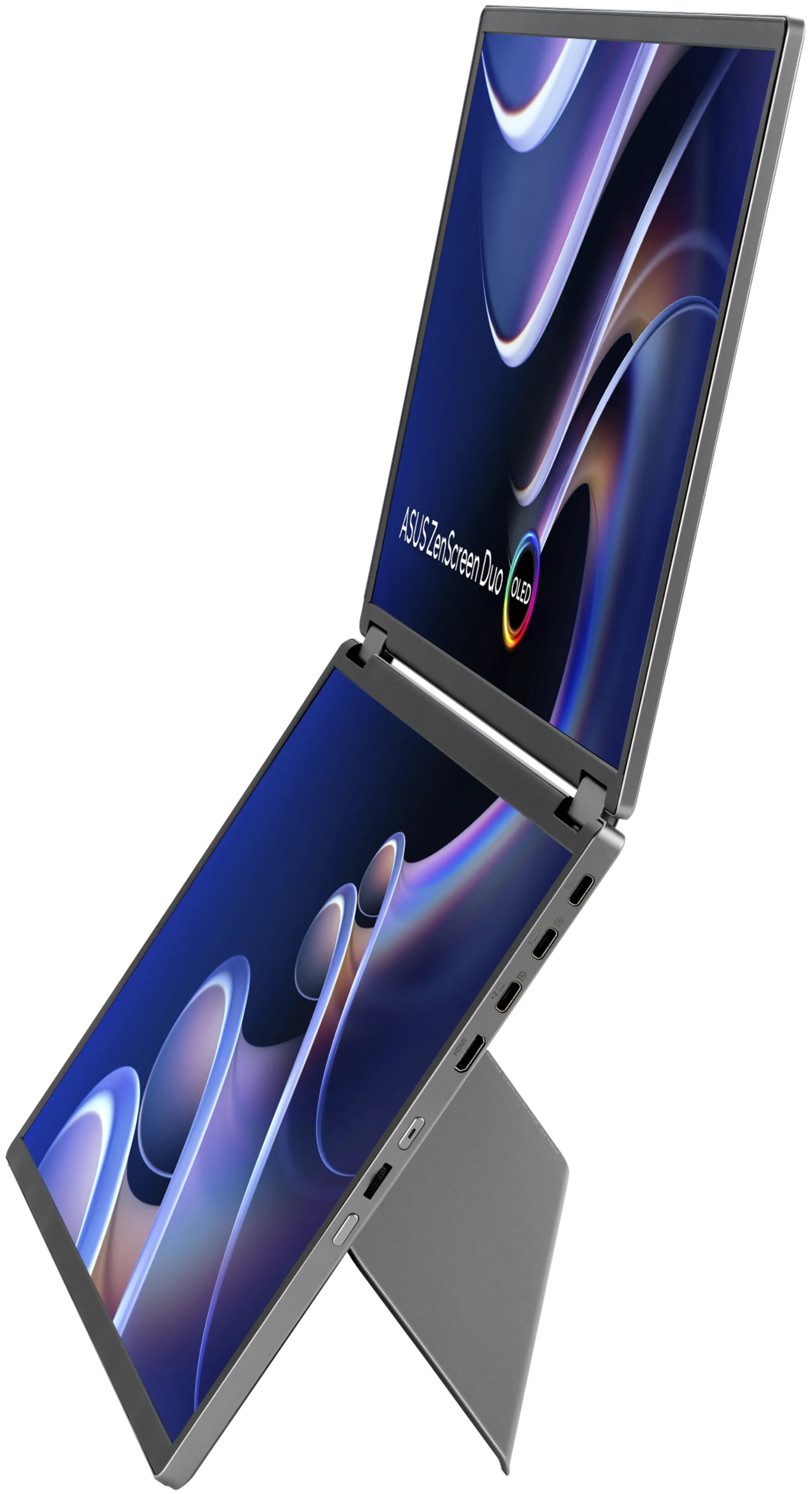ASUS Moniteur PC Double écran 14" ZenScreen Duo OLED MQ149CD image