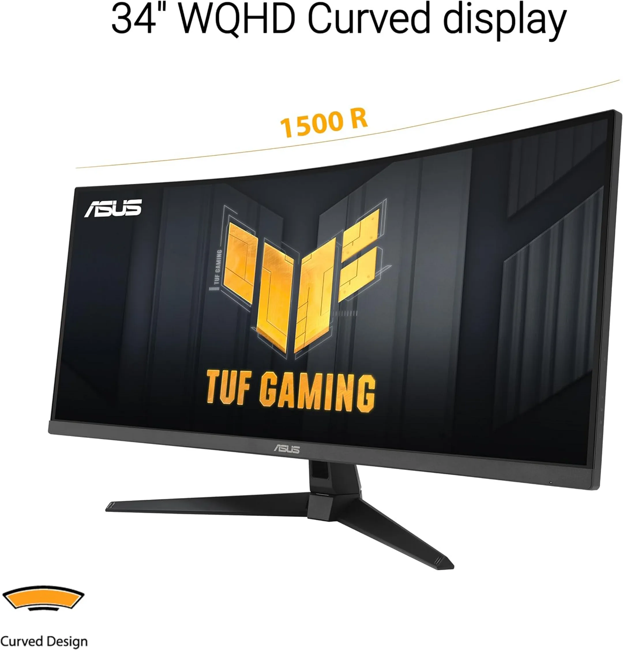 ASUS Moniteur Gaming 34" UWQHD 180Hz TUF Gaming VG34VQ3B image
