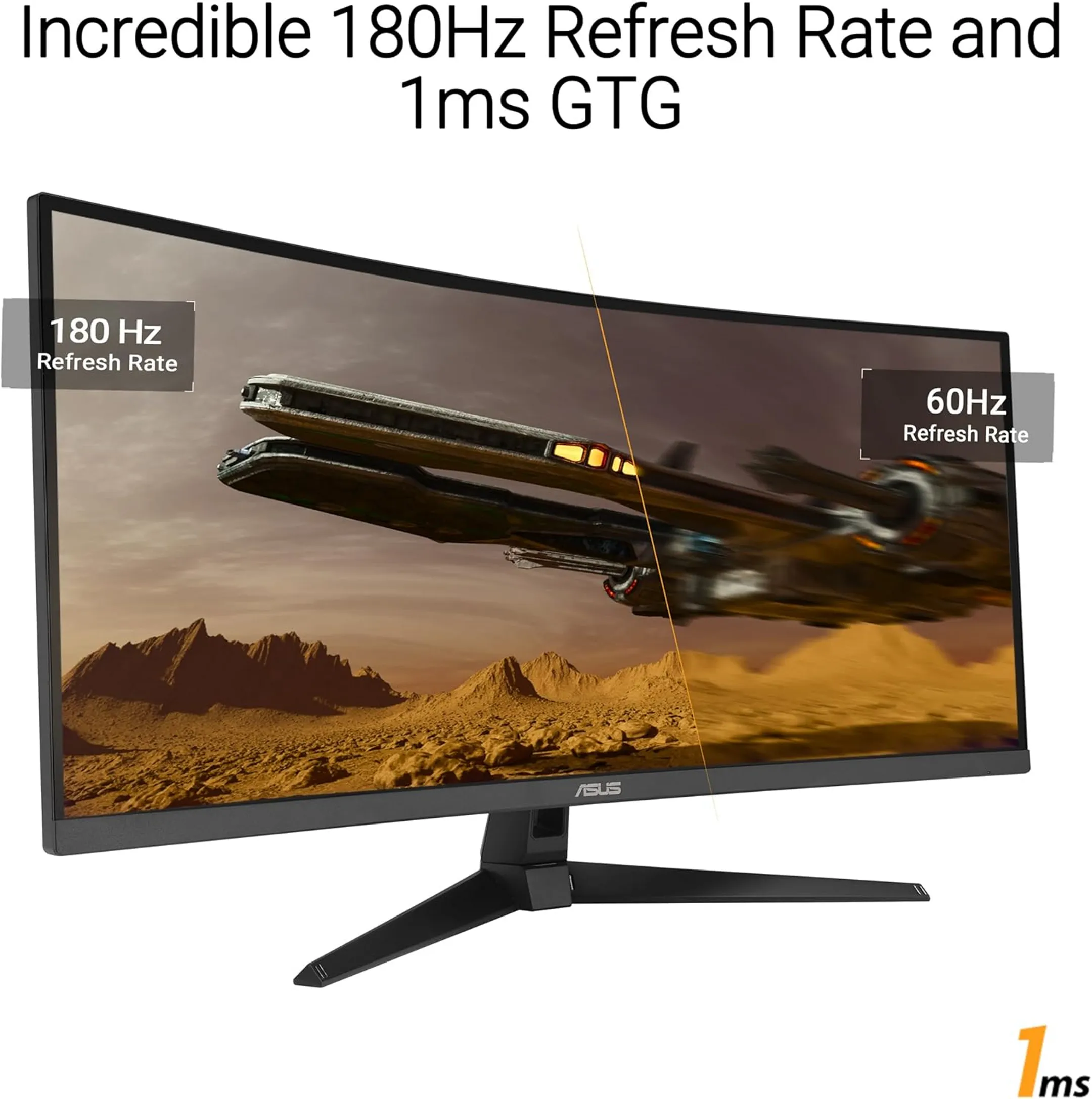 ASUS Moniteur Gaming 34" UWQHD 180Hz TUF Gaming VG34VQ3B image