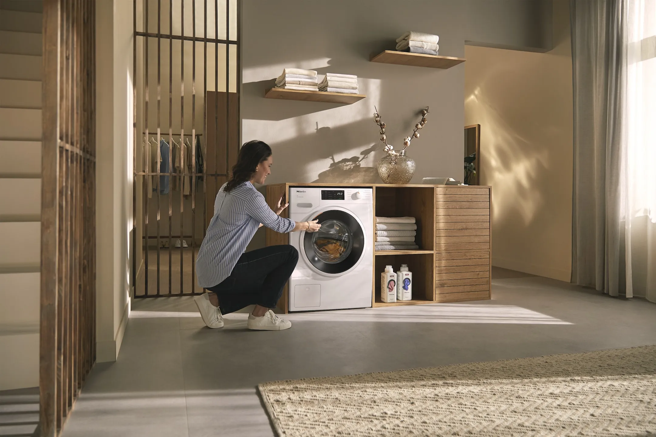 Miele Washing machine W1 PWash&8kg WWB360 WPS image