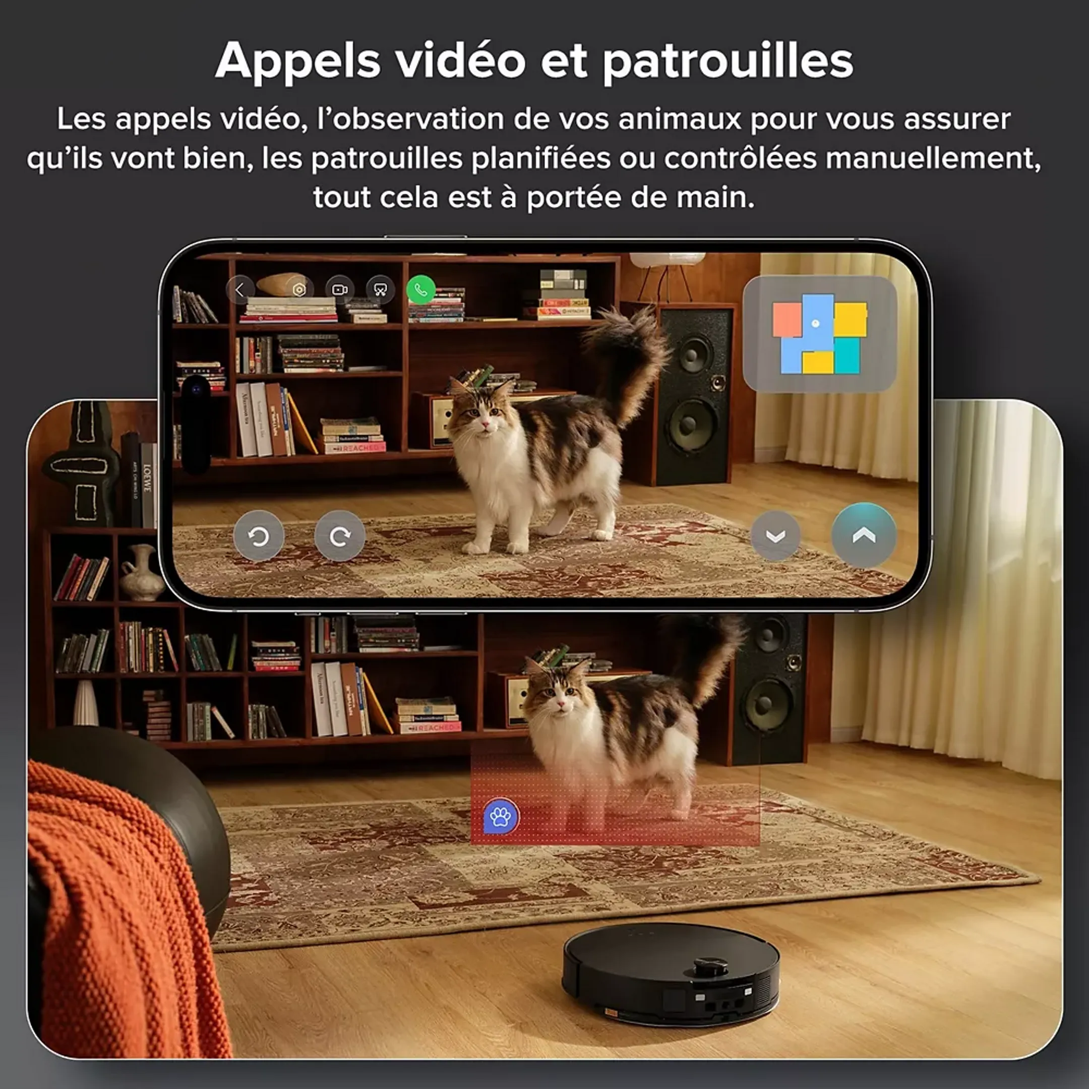 ROBOROCK Robot aspirateur laveur Saros 10 - Noir image