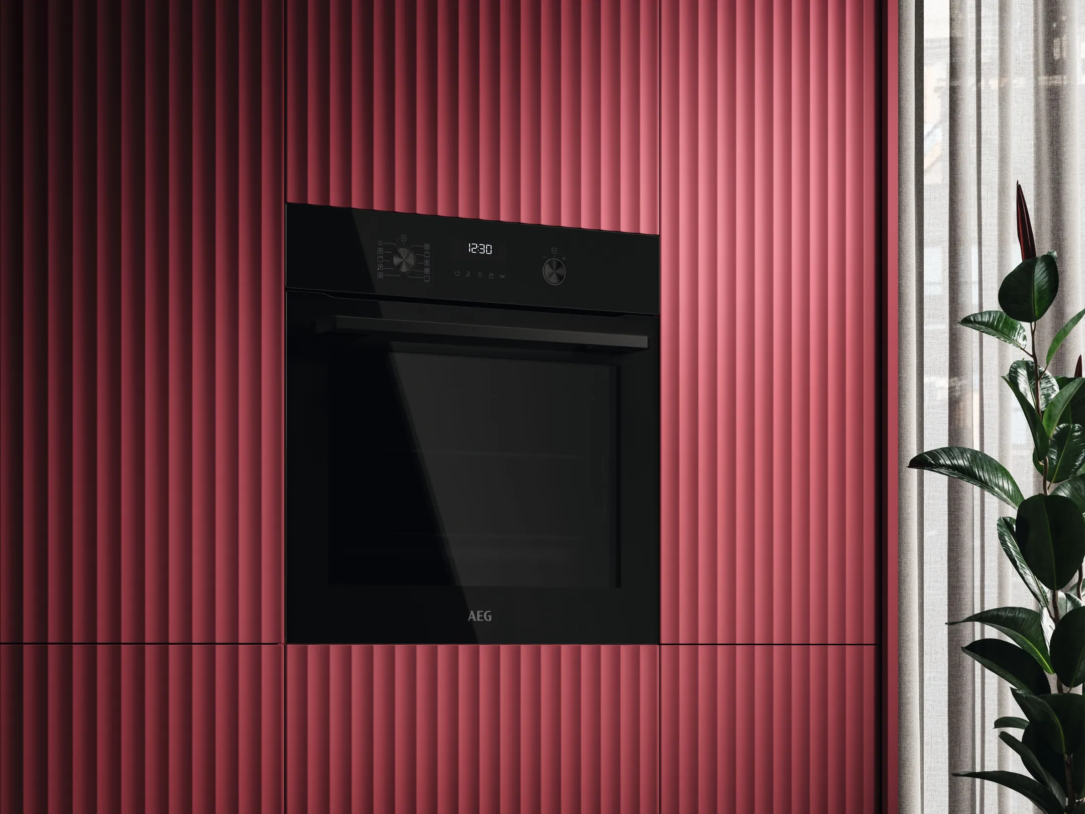 AEG Einbaubackofen 5000 SurroundCook OU5PB40SK  image