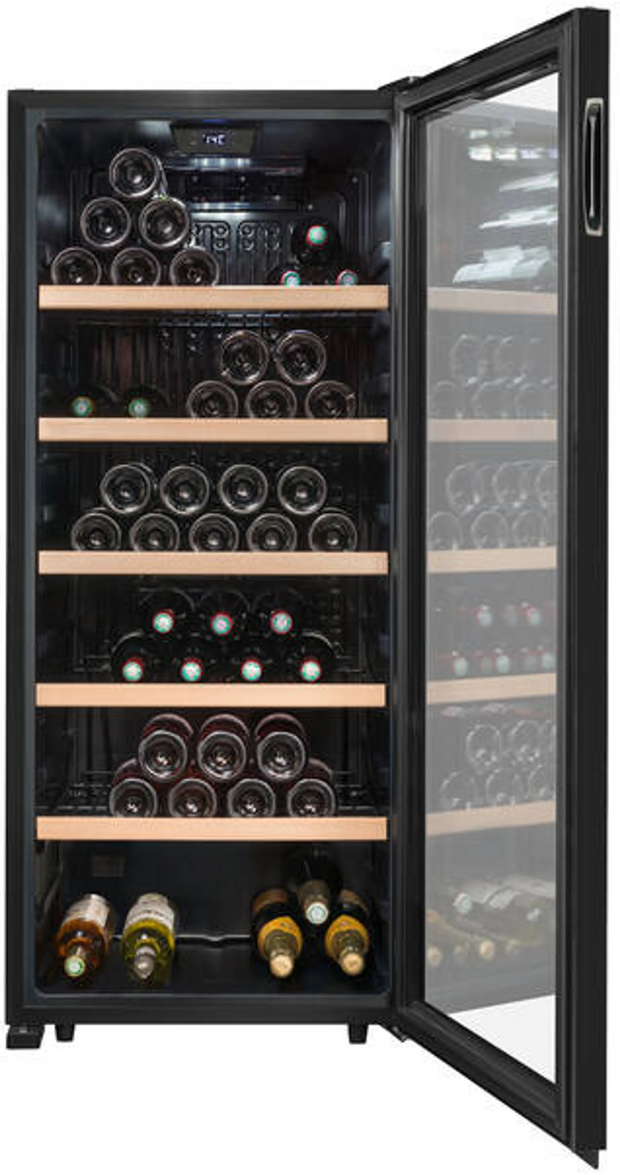 La Sommelière Wine cellar LS117Black - 121 bottles image