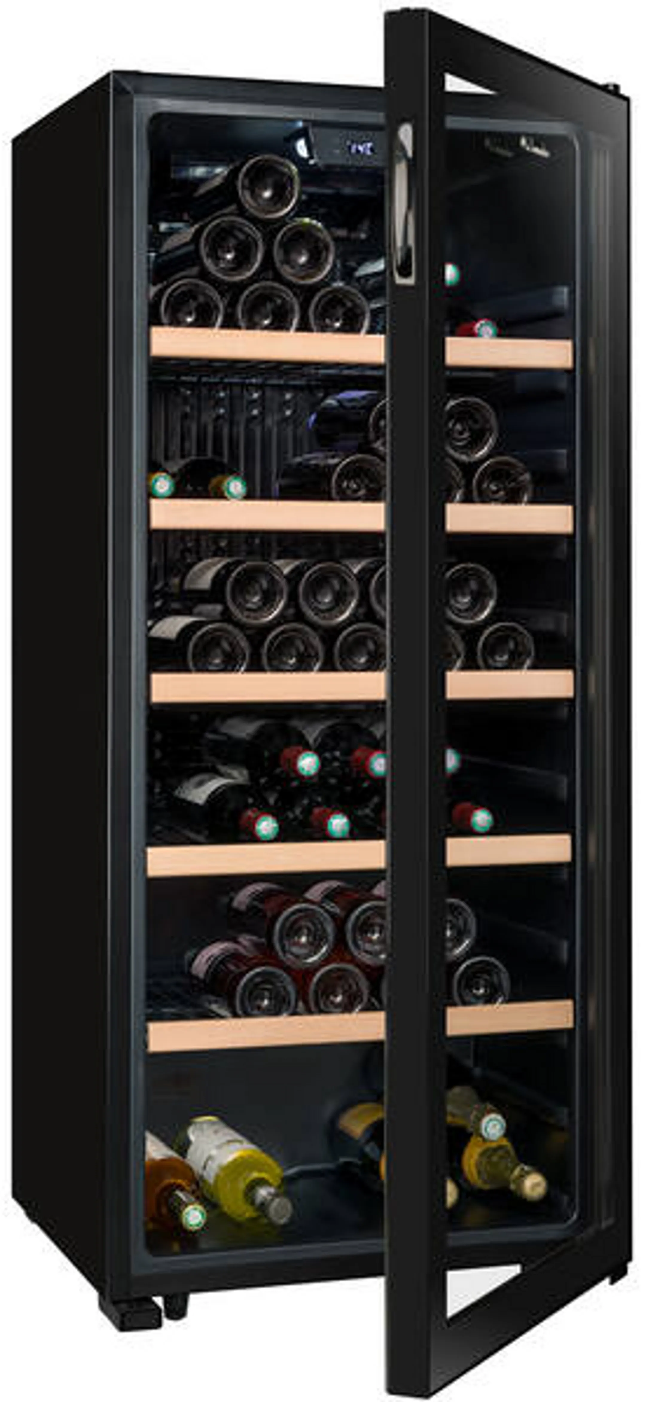 La Sommelière Wine cellar LS117Black - 121 bottles image
