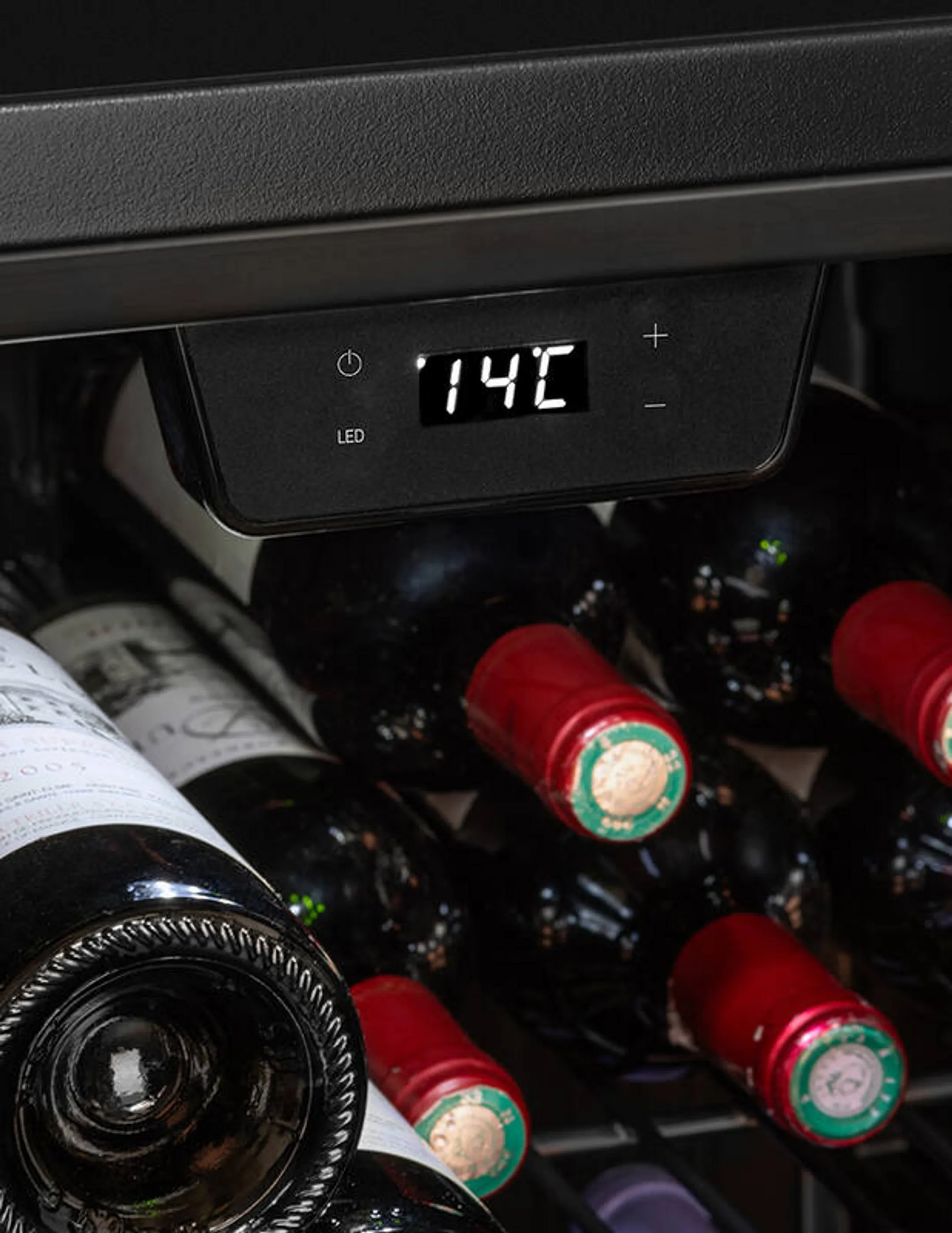 La Sommelière Wine cellar LS117Black - 121 bottles image