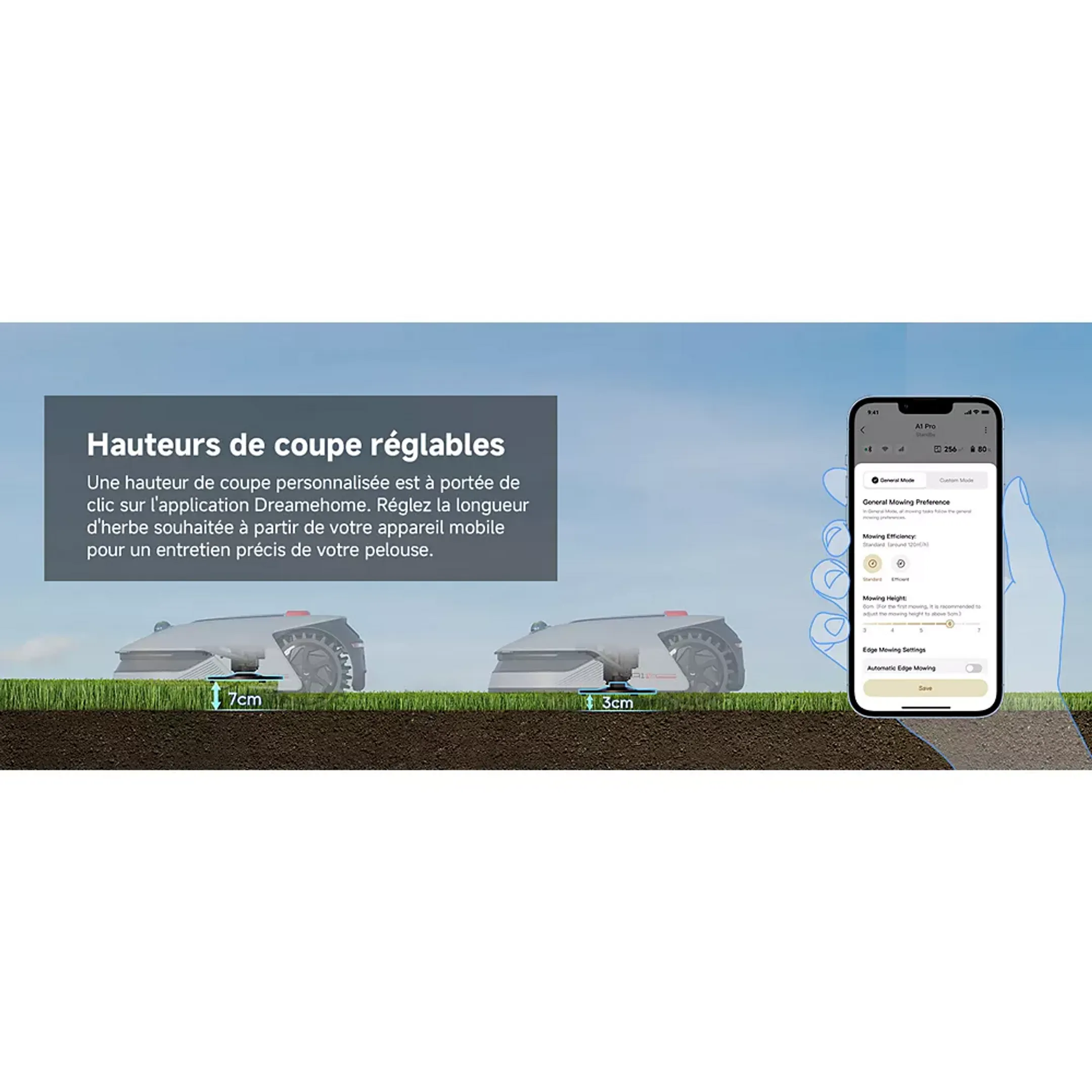 DREAME Robot tondeuse A1 Pro image