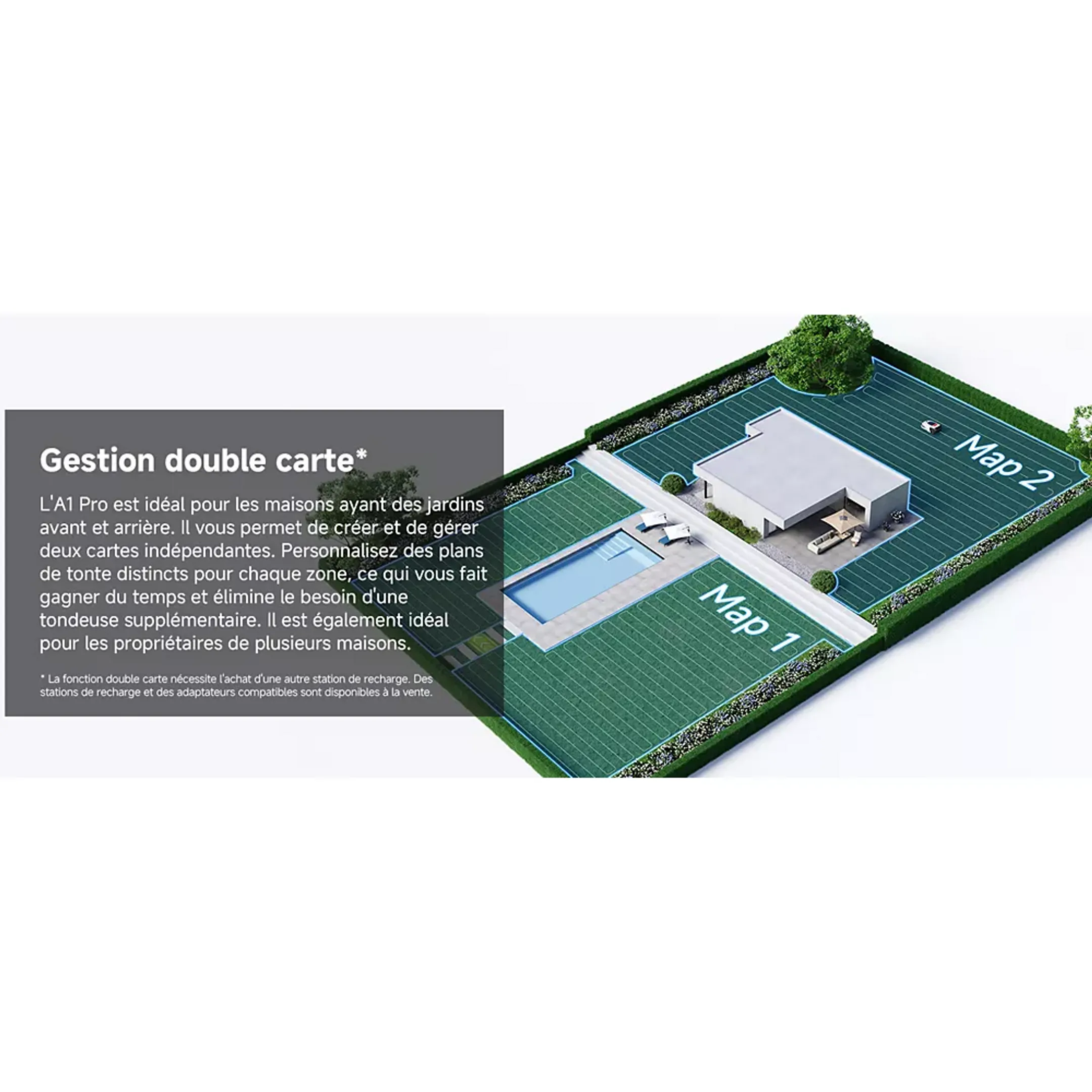 DREAME Robot tondeuse A1 Pro image