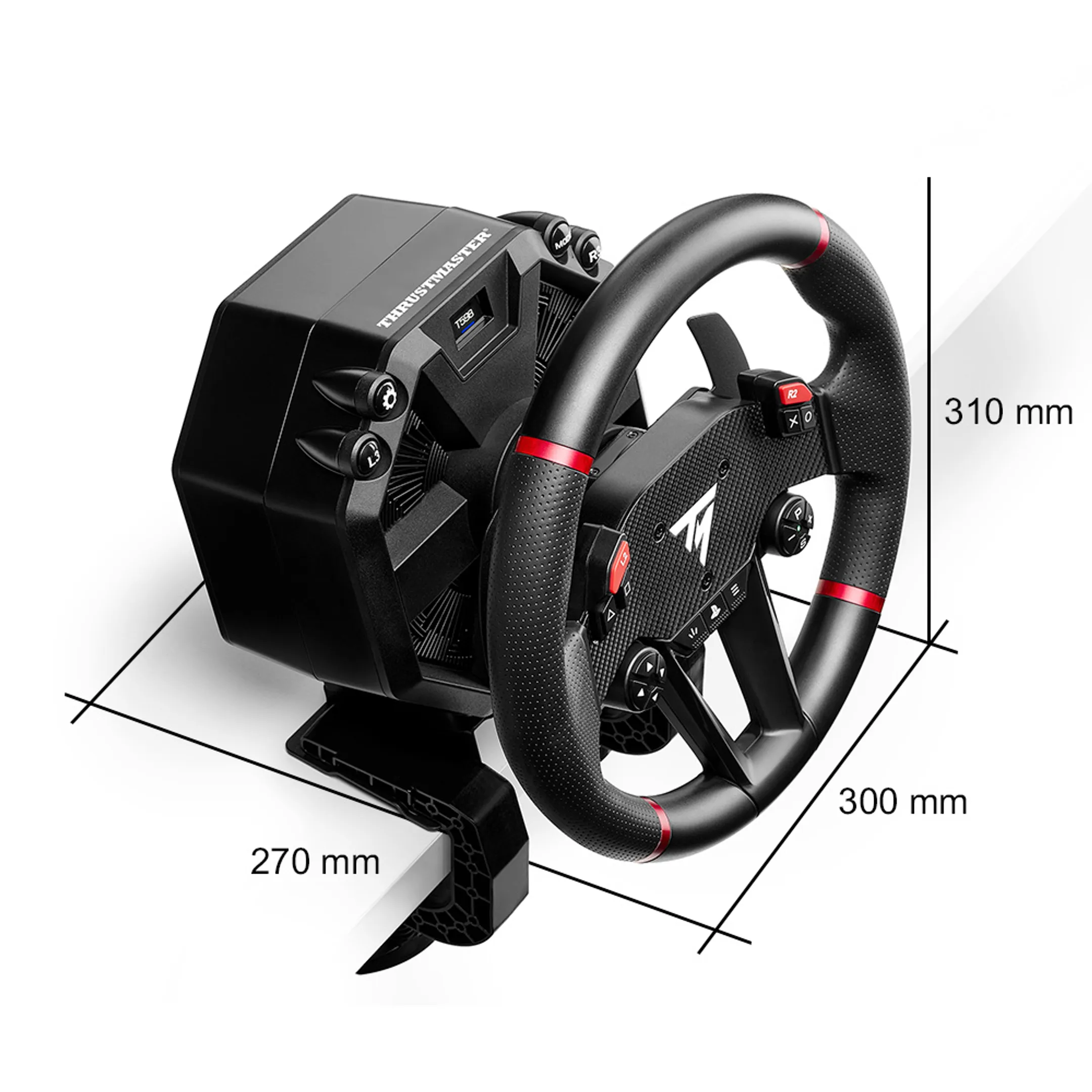 Thrustmaster Lenkrad + Pedal T598 - Playstation & PC image