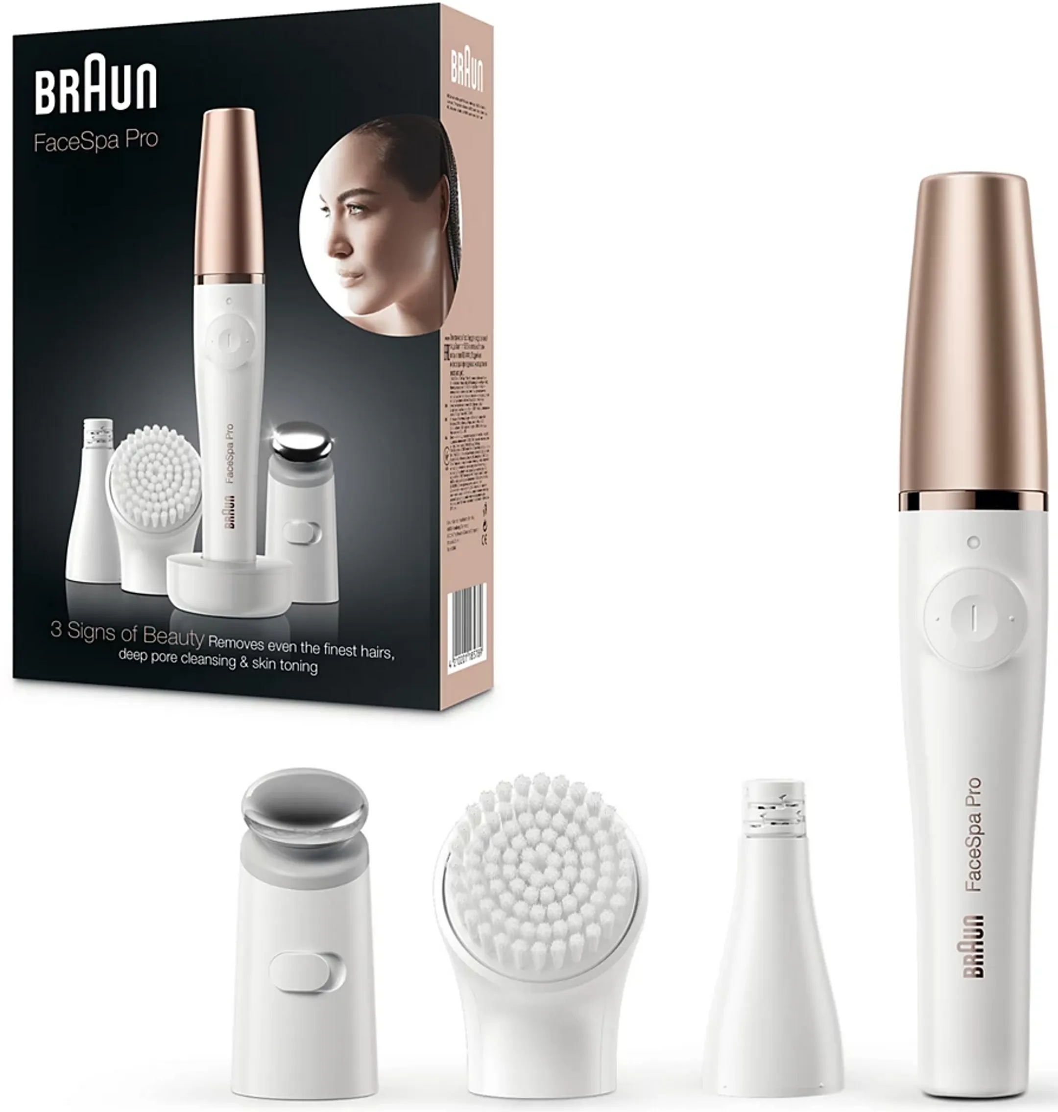 Epilateur électrique FaceSpa Pro 911 + Brosse visage