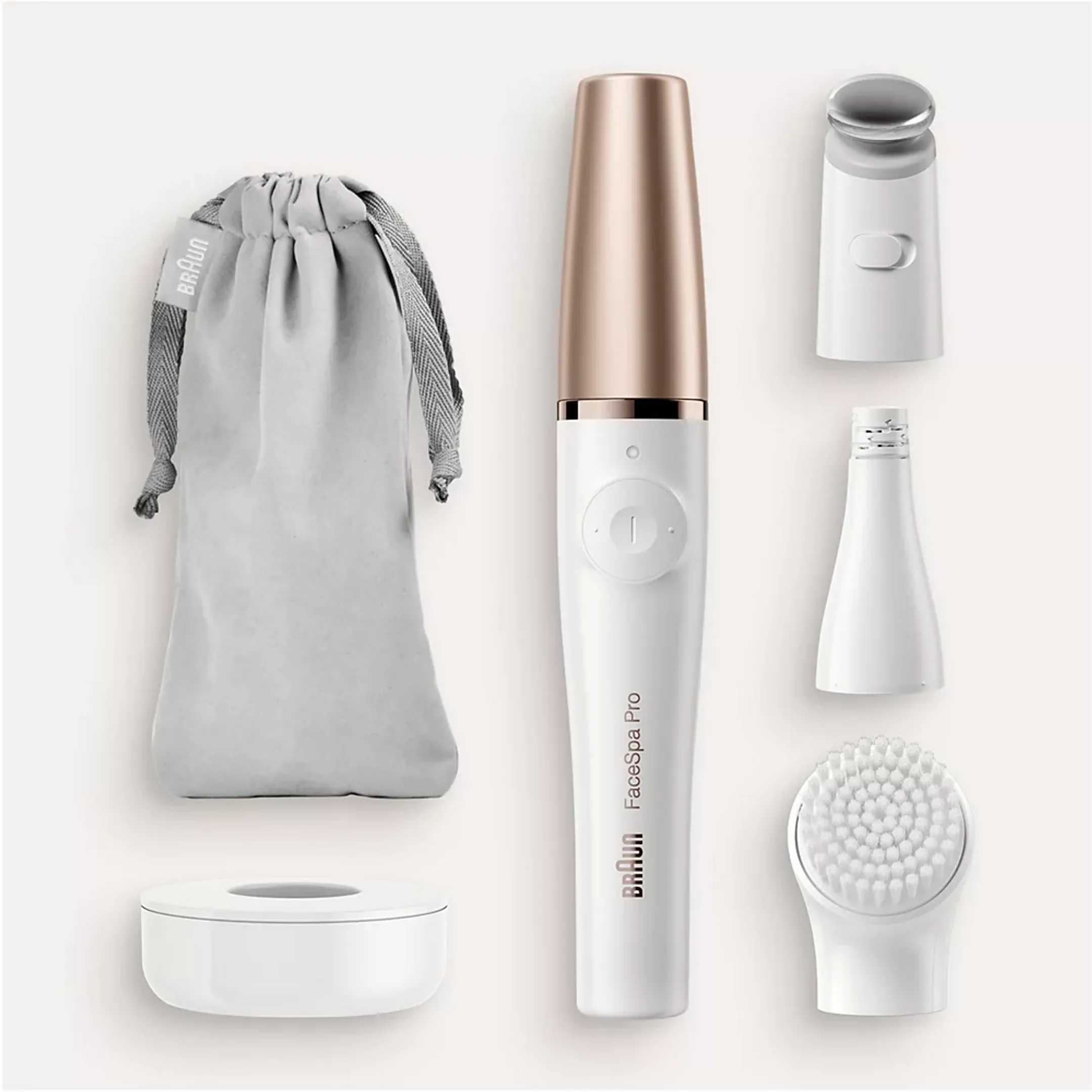 Braun Electric epilator FaceSpa Pro 911 + Face brush image