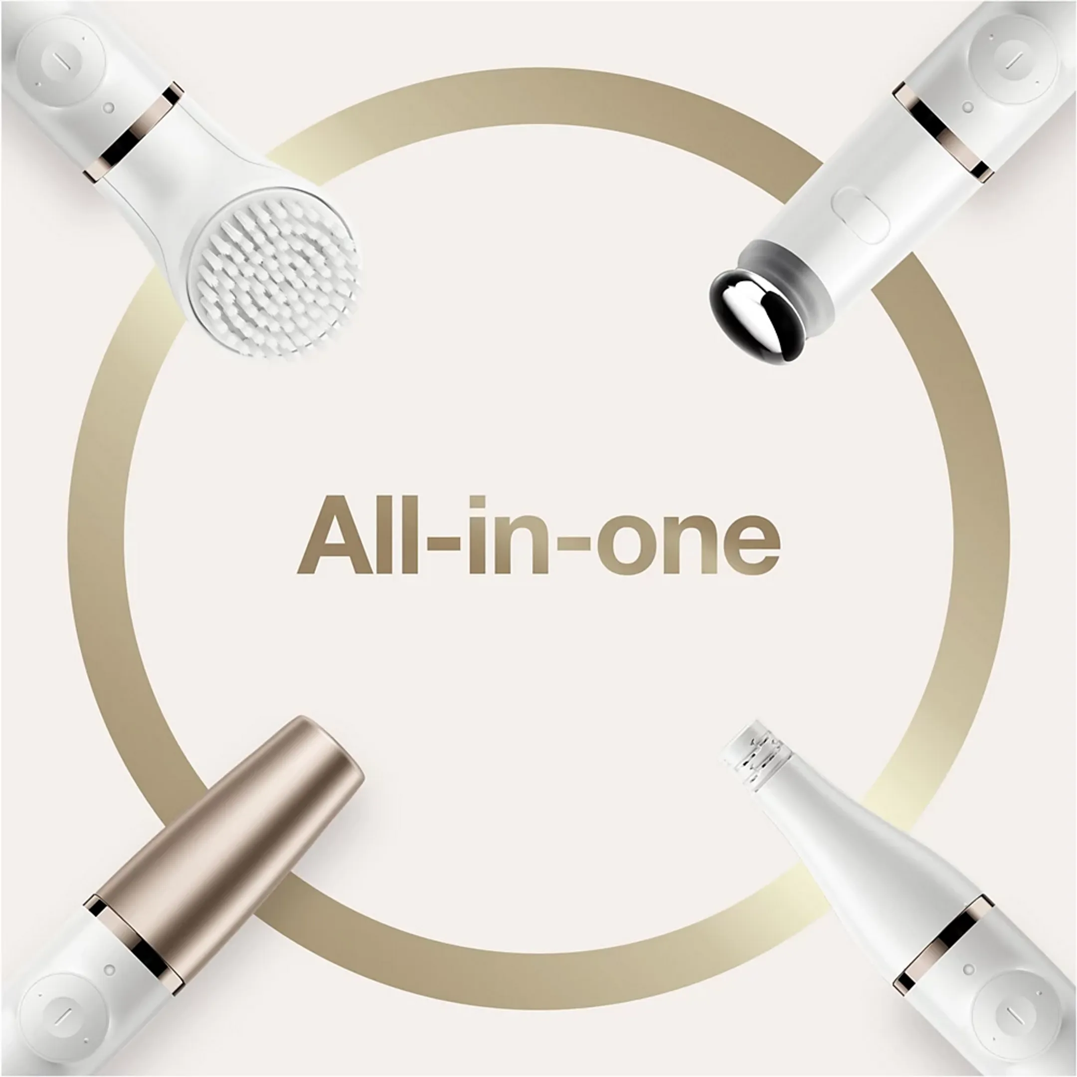 Braun Electric epilator FaceSpa Pro 911 + Face brush image