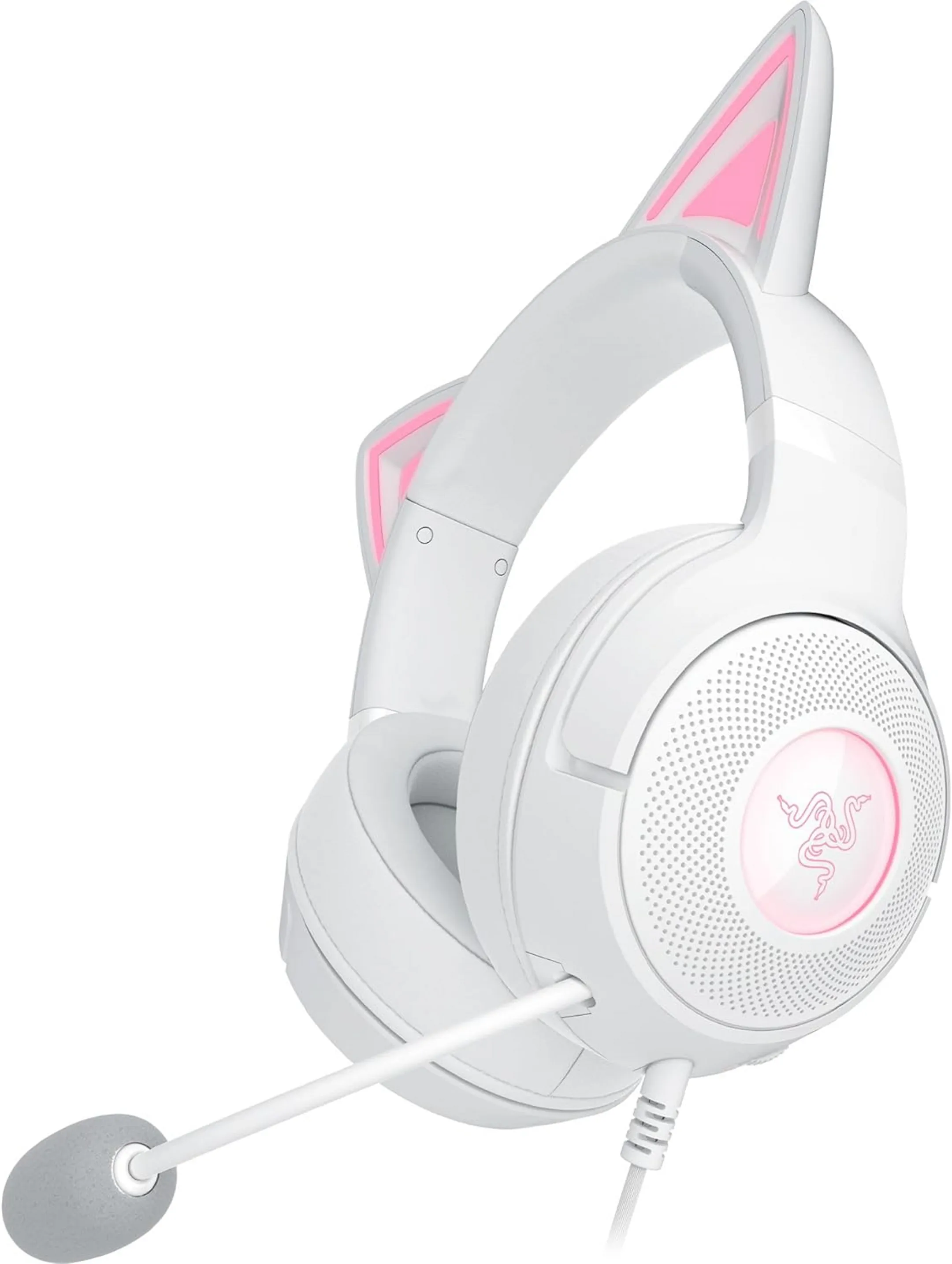 Razer Casque gaming Kraken Kitty V2 - Blanc image