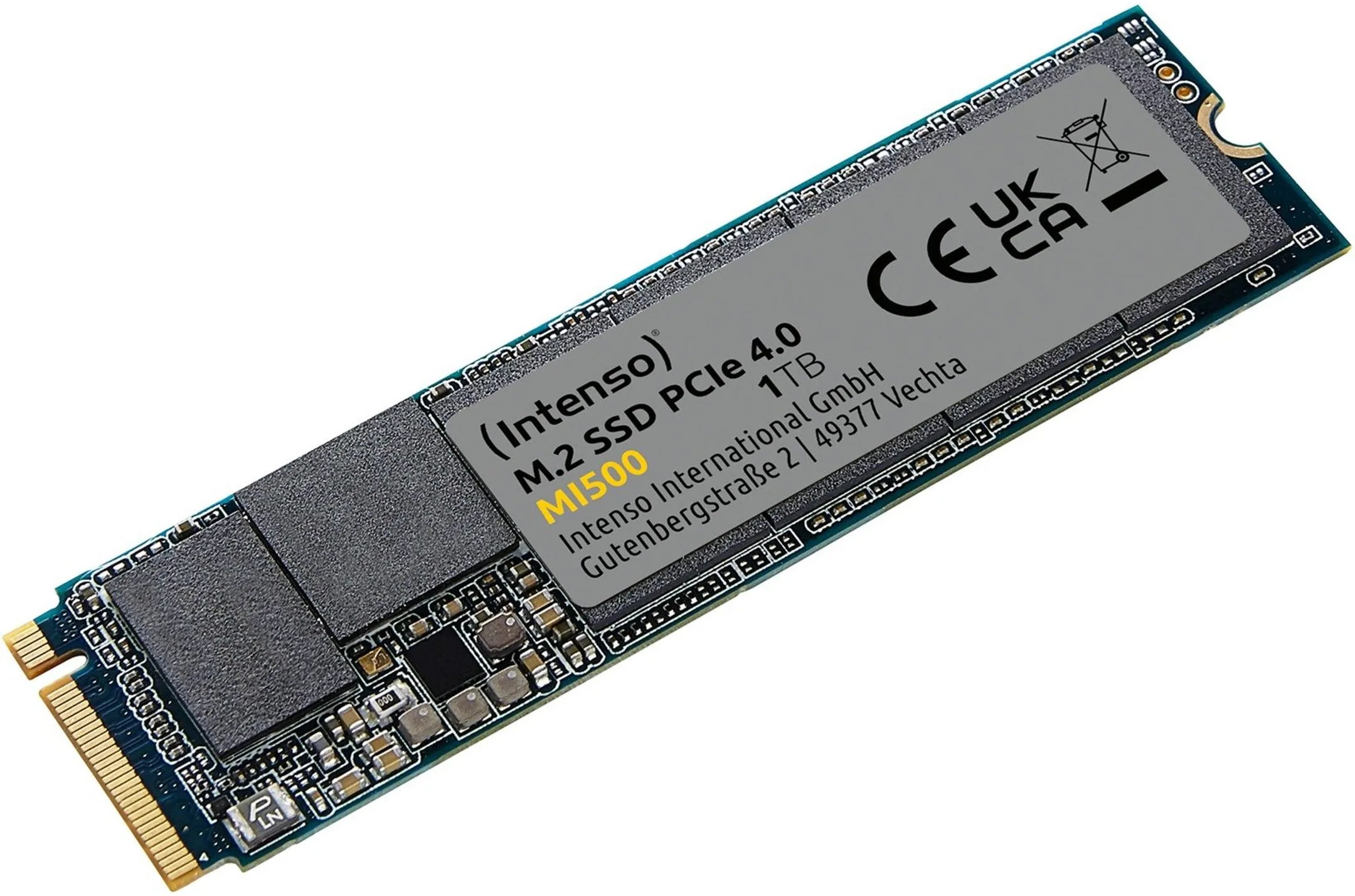 Intenso Internal SSD MI500 PCIe 4.0 M.2 2280 - 1TB image