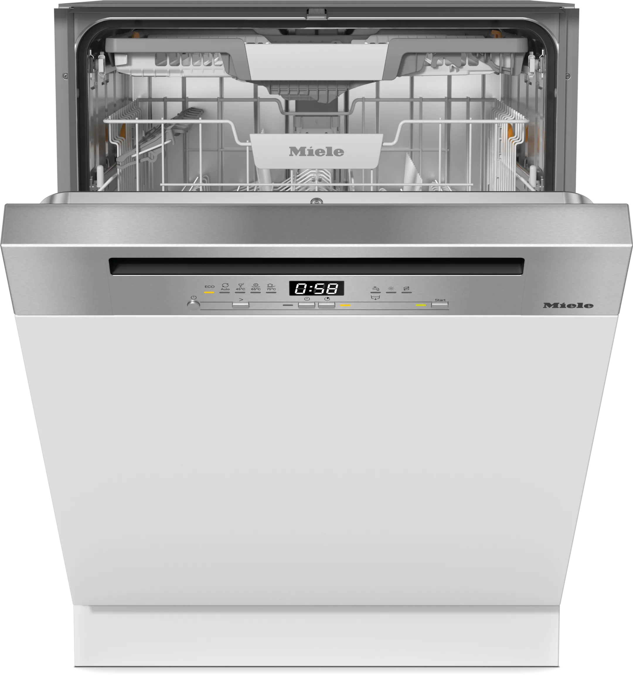 Lave-vaisselle semi-encastrable G 5811 SCi Active Plus Inox CleanSteel